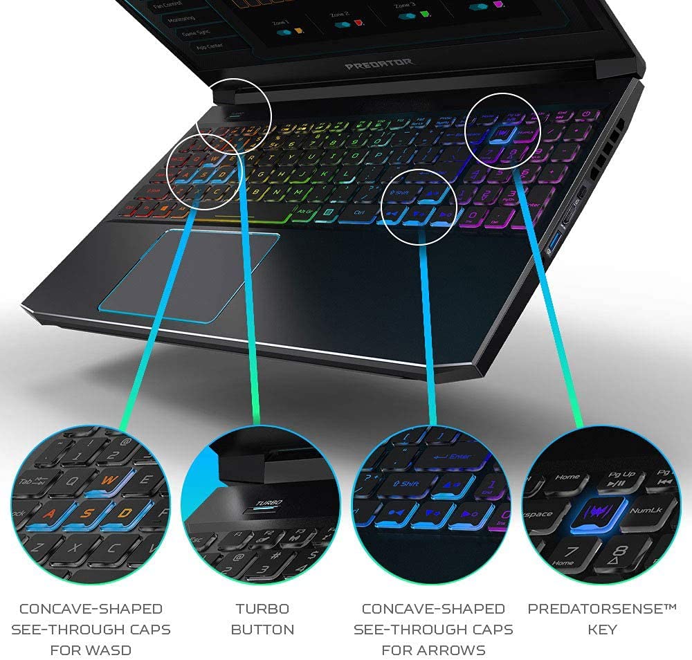 Acer Predator Helios 300 Gaming Laptop - 15.6