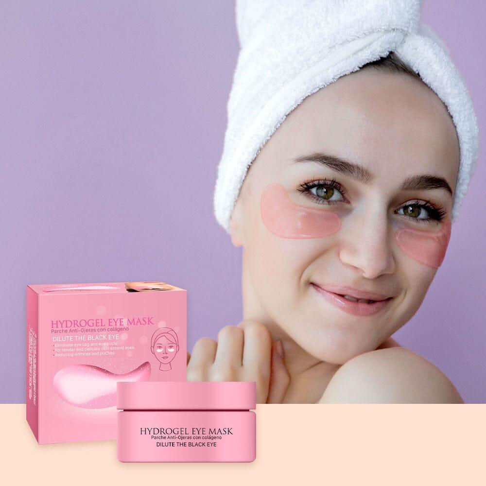 60 Pairs Collagen Under Eye Patches for Dark Circles & Puffiness - Republic Cosmetics Anti-Aging Eye Treatment - Perfect for Night Routine & Travel Skincare