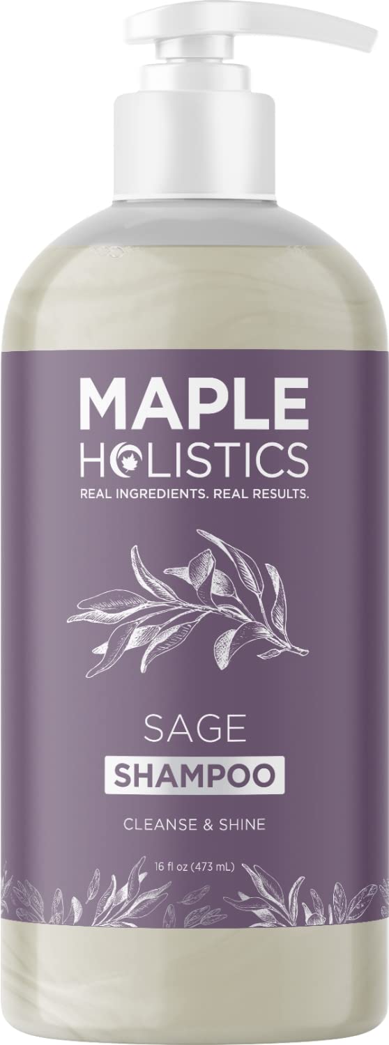 **Sulfate-Free Sage & Rosemary Clarifying Shampoo for Buildup & Dry Scalp – Essential Oil Infused Hair Cleanser for All Hair Types – Perfect for Detox & Scalp Refresh**    *(Ideal for daily use, post-workout refresh, or deep cleansing after styling products.)*