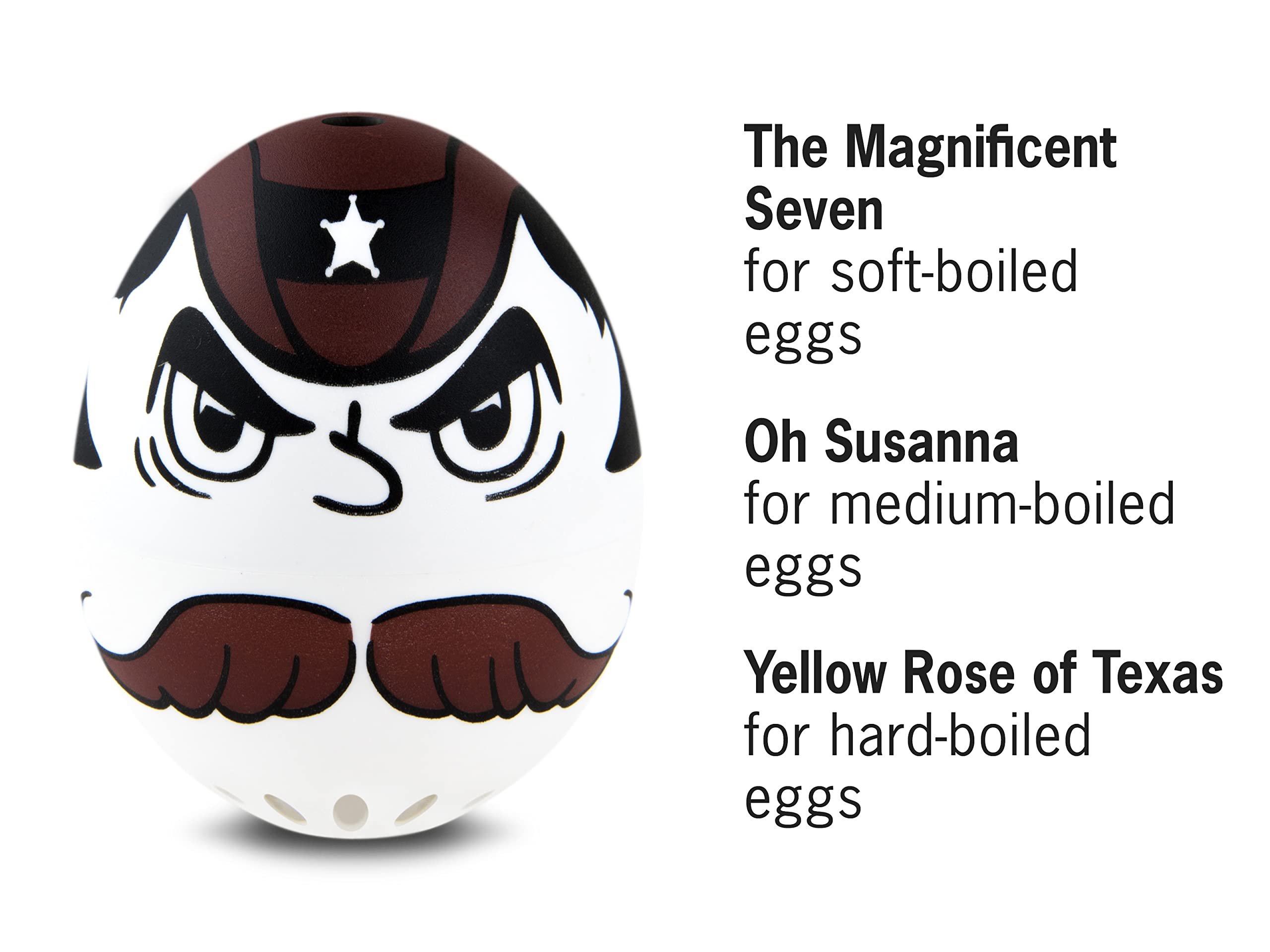 Brainstream Western Beepegg Egg Timer - Digital Kitchen Timer for Cooking, Baking, and Meal Prep - Perfect for Eggs, Tea, and Workout Timing