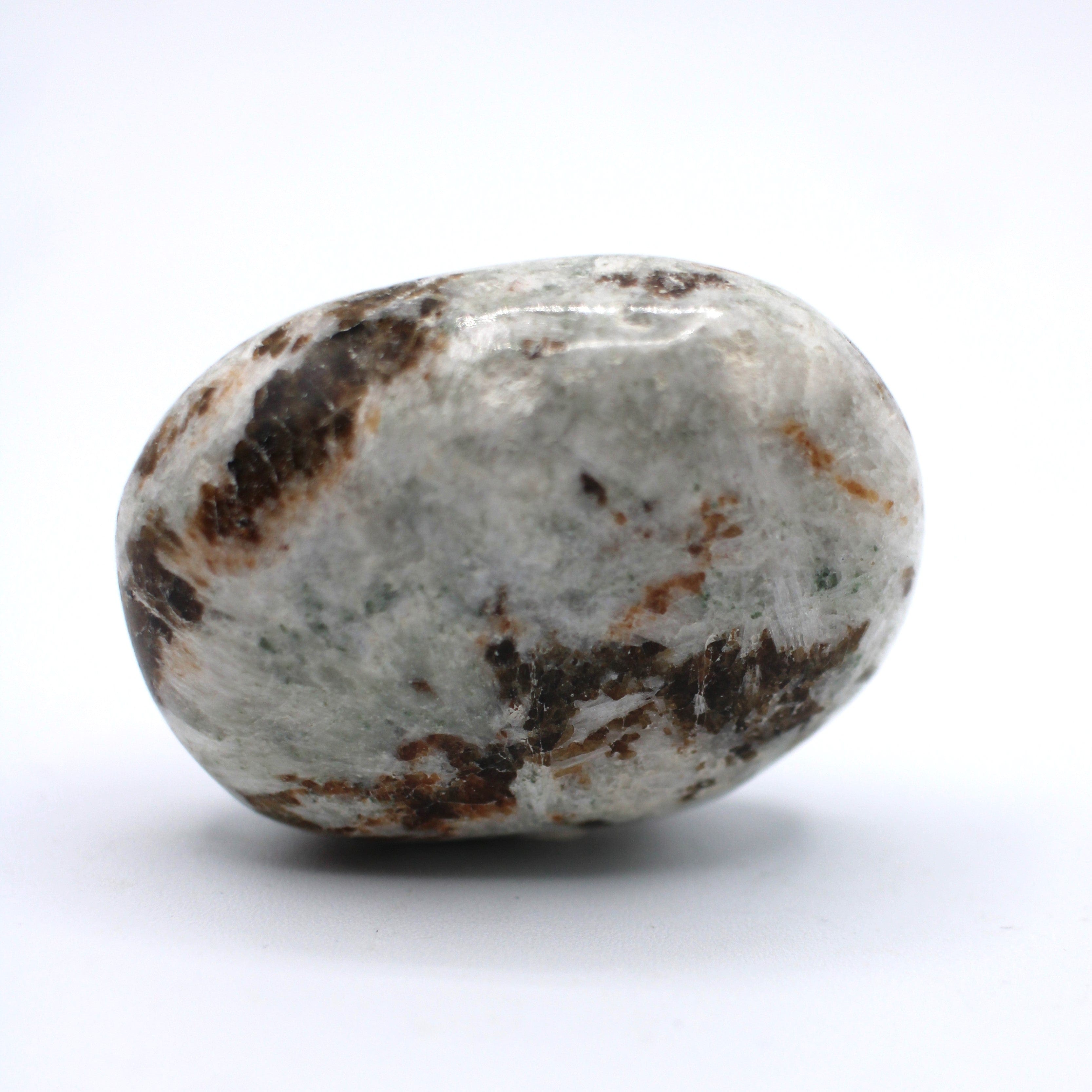 Natural Canadian Orange Garnet Palm Stone - Healing Crystal for Stress Relief, Meditation & Chakra Balancing - Perfect for Yoga, Reiki & Spiritual Practices