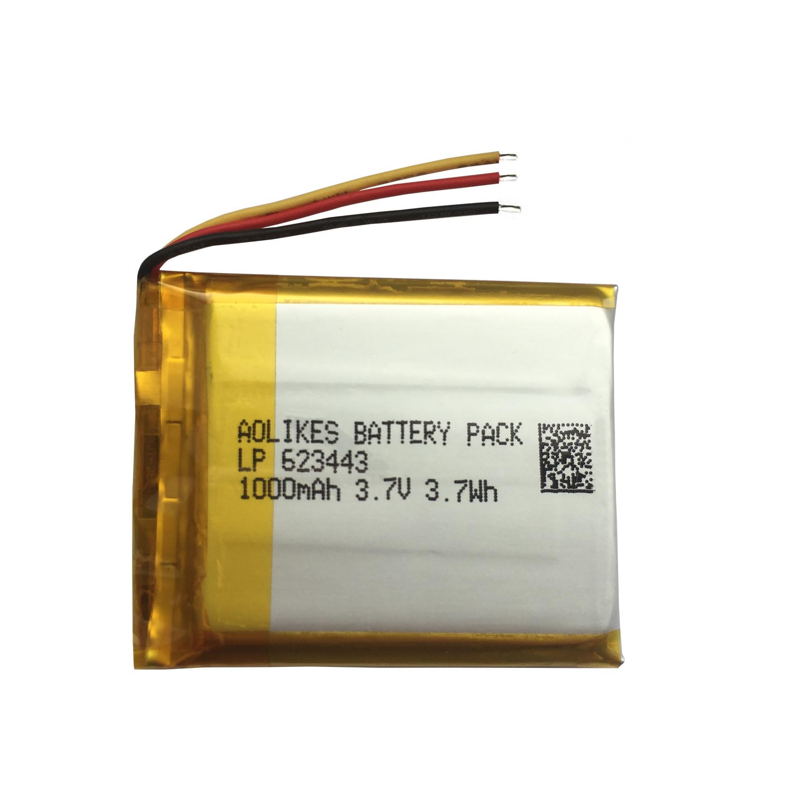 AOLIKES 1000mAh SRP603443 Replacement Battery for Astro Gaming A20 & A50 Wireless Headset, Alienware AW920h & AW720h - Long Lasting Power for Gaming Headsets | Perfect for Extended Gaming Sessions & Wireless Headphone Use