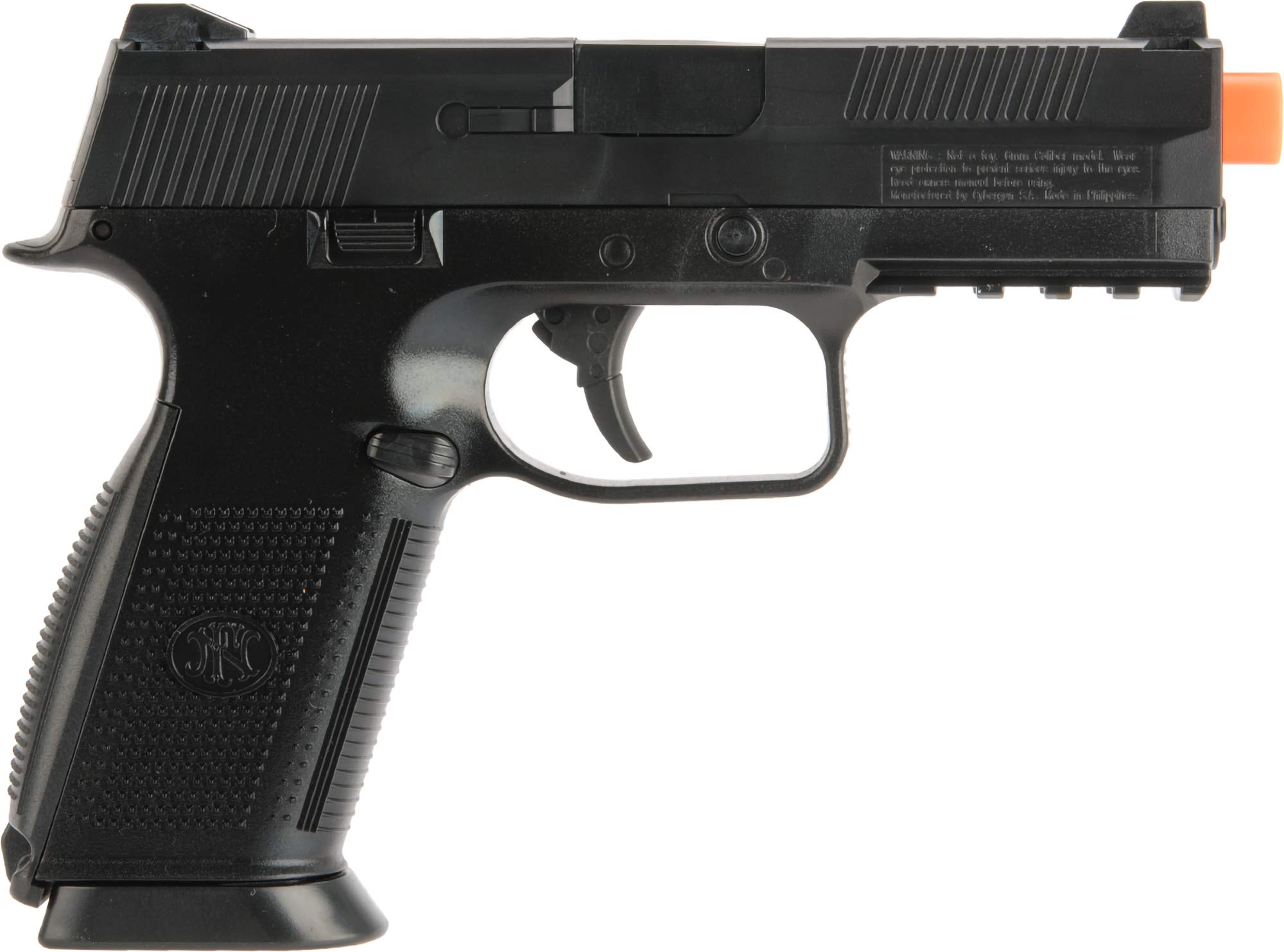 CyberGun FN Herstal FNS-9 Spring Airsoft Pistol - Black | Realistic Airsoft Gun for Training & Tactical Games | Outdoor Shooting & Military Simulation