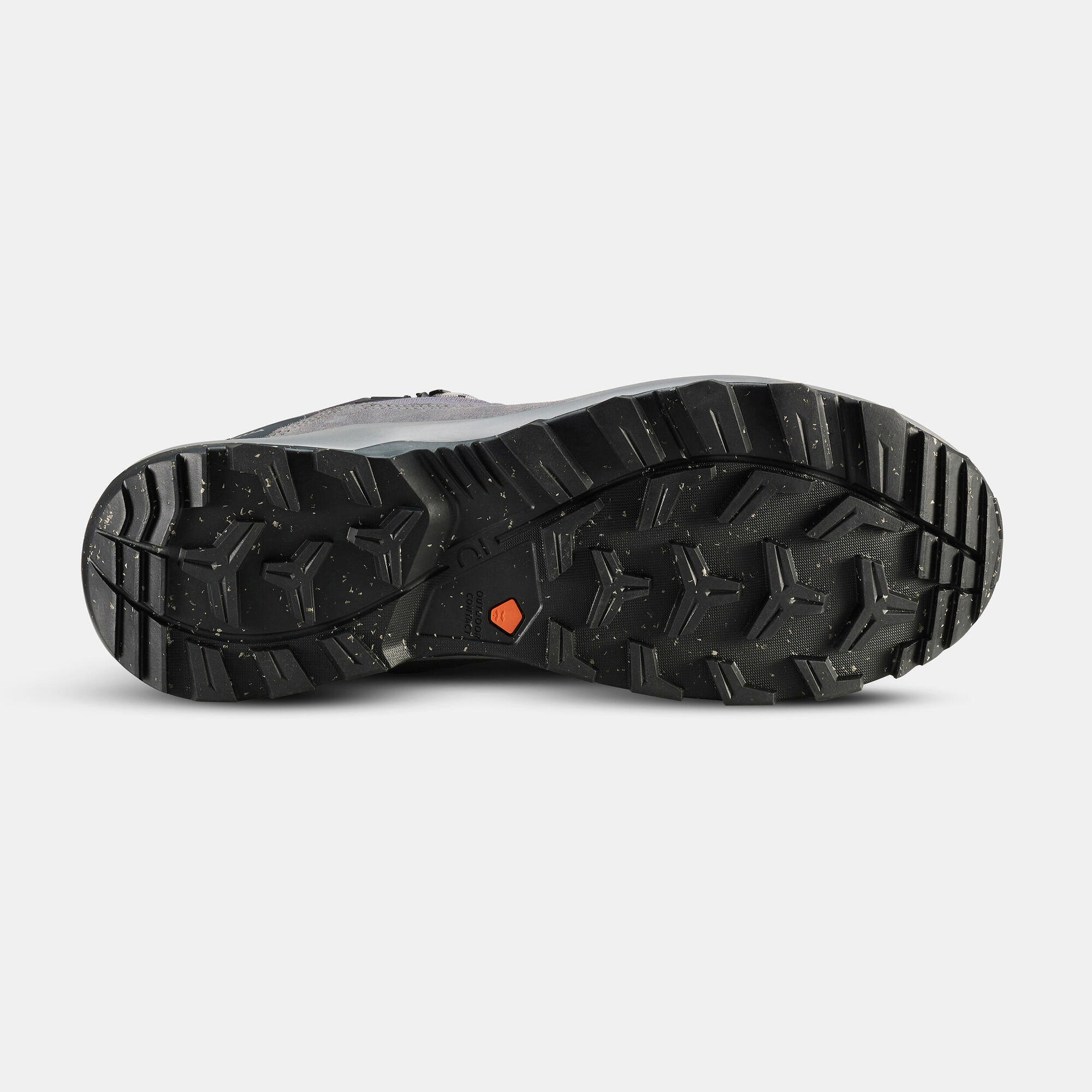 Quechua Men's MH500 Waterproof Mid Hiking Boots - Lightweight Trekking Shoes for Outdoor Adventures, Camping & Mountain Climbing