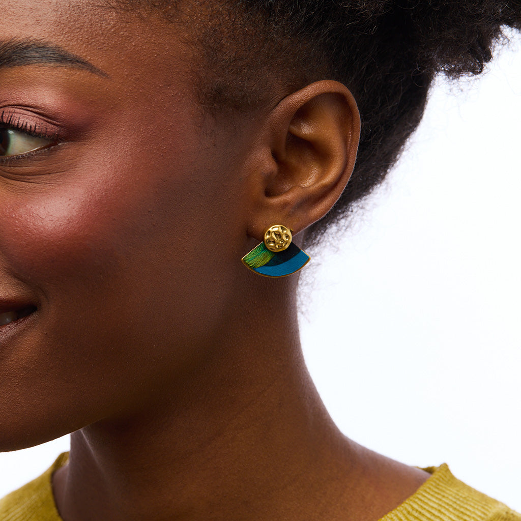 Sweetwater Stud Earrings for Women - Hypoallergenic Stainless Steel Earrings - Minimalist Small Hoop Earrings for Daily Wear, Gift Giving, and Special Occasions