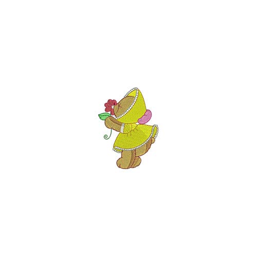 Threadart Machine Embroidery Design Bundles - Spring Time Bears Collection (1) - USB Stick Ready for Brother, Singer & Janome Machines - Perfect for DIY Baby Clothes, Quilting & Home Decor Projects
