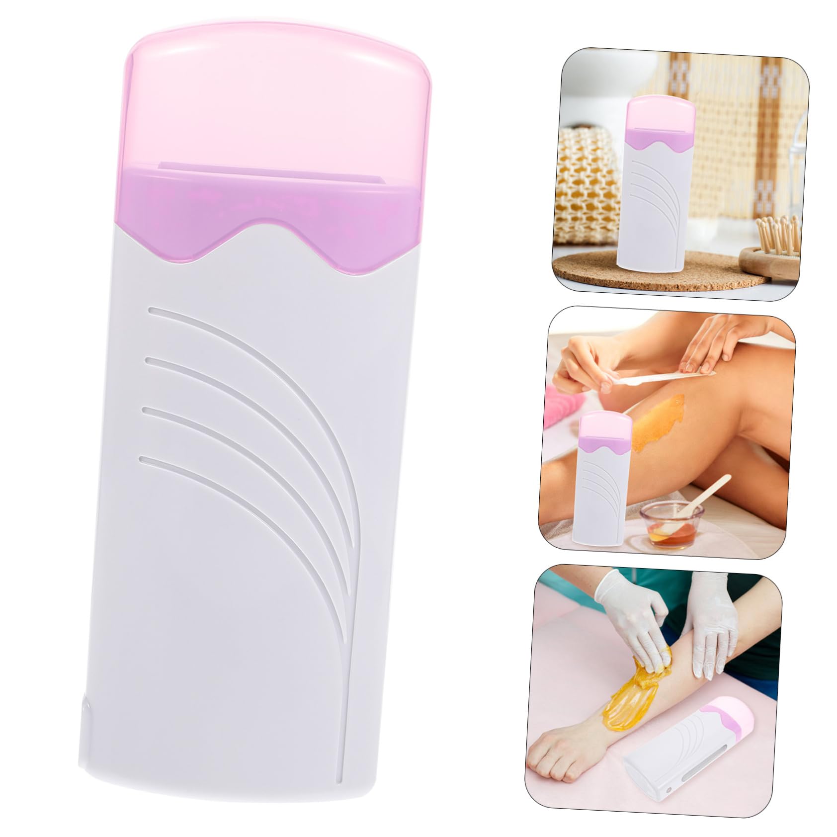 FOMIYES Professional Electric Roll-On Wax Heater for Hair Removal - Hard Wax Warmer Kit with Temperature Control - Perfect for Salon, Spa, and At-Home Waxing