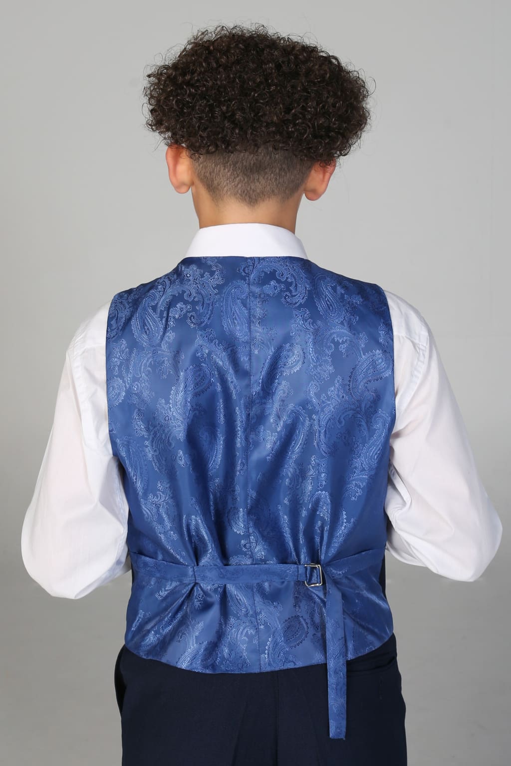 Stylish Mayfair Navy Three-Piece Suit for Boys | Formal Kids' Suit | Perfect for Weddings, Parties & Special Occasions