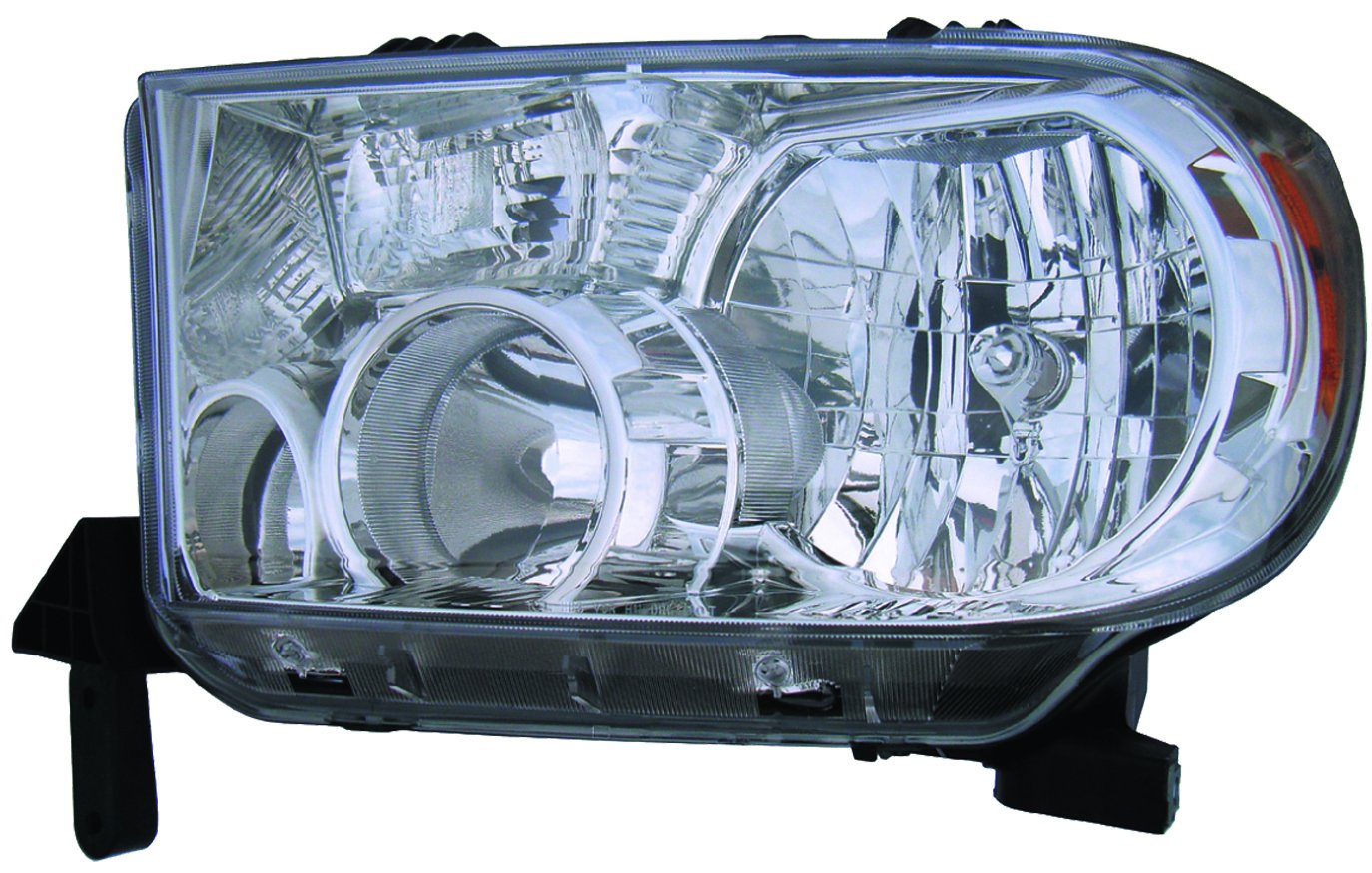 Dorman 1591913 Driver Side Headlight Assembly - Compatible with Select Toyota Models (Camry, Corolla, RAV4) - Replacement for Broken/Cloudy Headlights - Improves Night Driving Safety