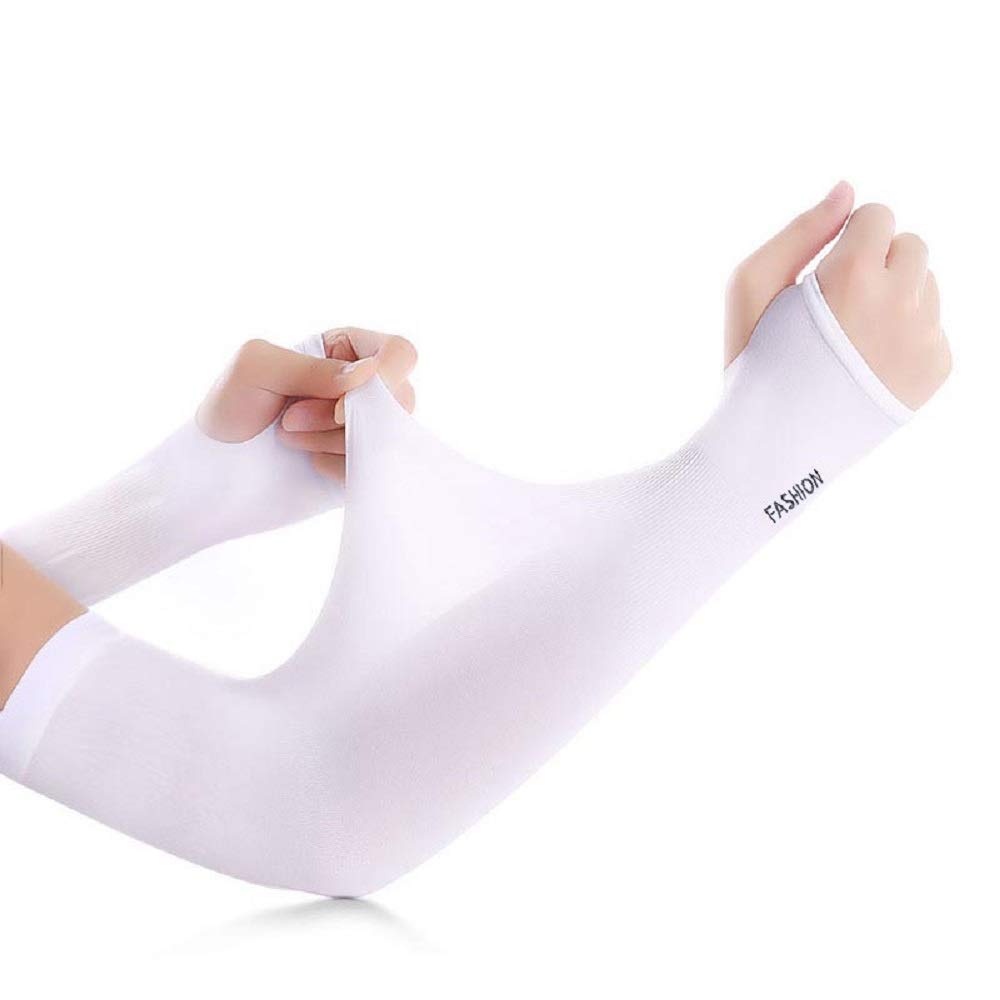 UV Protection Arm Sleeves for Men & Women - Breathable Sunscreen Sunshade Cuffs for Outdoor Sports, Running, Golf, Cycling, Basketball, Fishing & Driving - Ideal for Travel, Hiking & Summer Activities