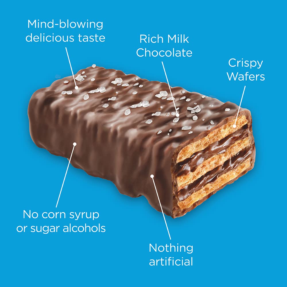 Little Secrets Milk Chocolate Crispy Wafers - 12 Pack (1.4oz Each) | Premium European Chocolate Snacks | No Artificial Ingredients, No Sugar Alcohols | Sustainable Cocoa Sourcing | Perfect for Lunchboxes, Office Snacks & Party Treats