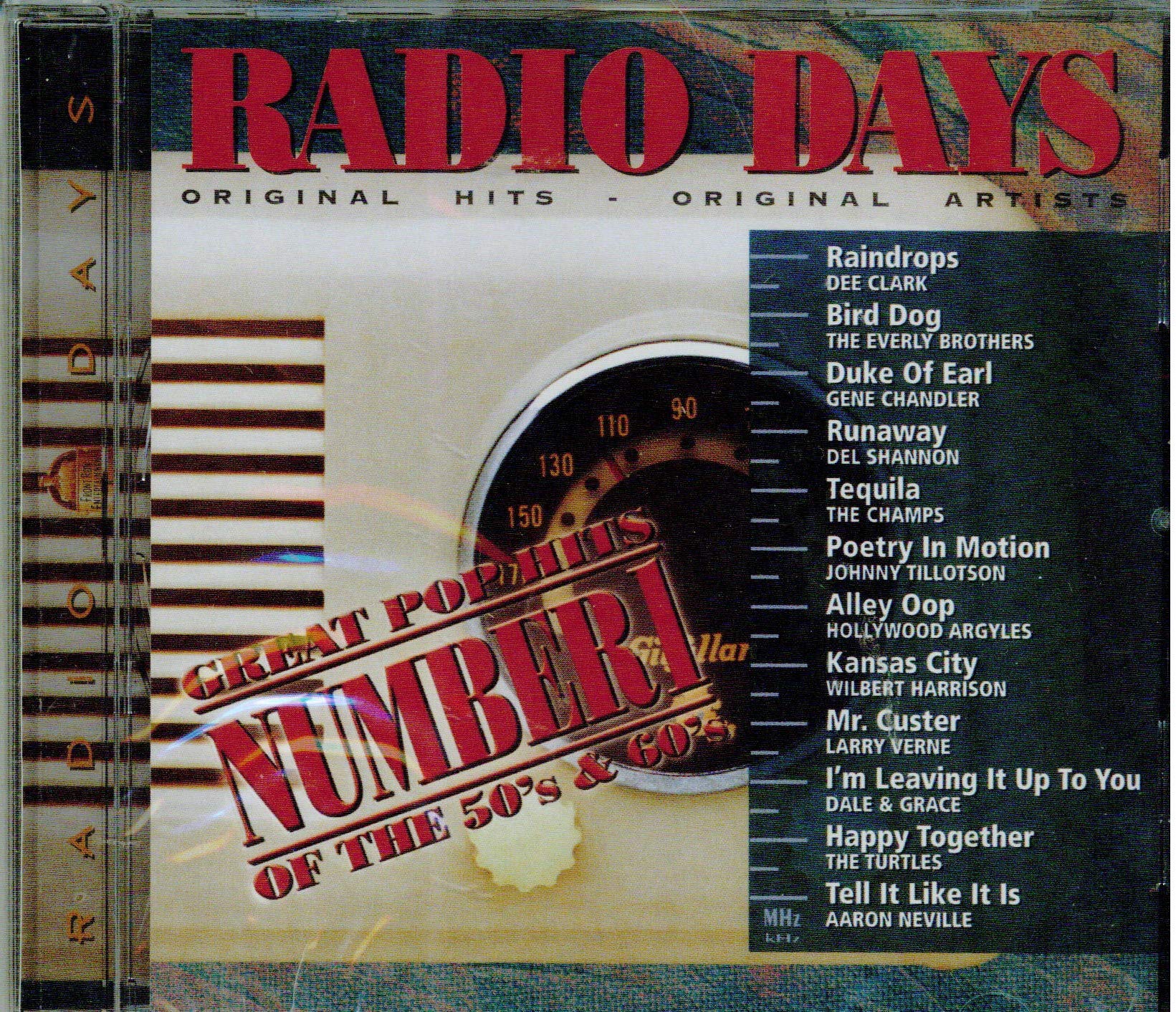 Radio Days: Top 50's & 60's Pop Hits Collection - Best Vintage Music for Parties, Road Trips & Retro Themed Events
