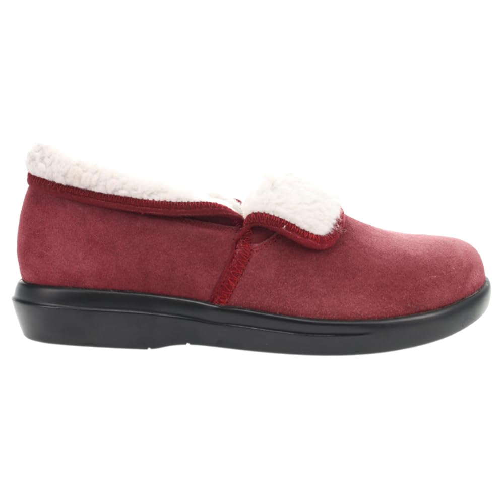 Propét Women's Colbie Slip-On Casual Slippers - Comfortable House Shoes for Women - Perfect for Indoor, Lounge, and Light Outdoor Use