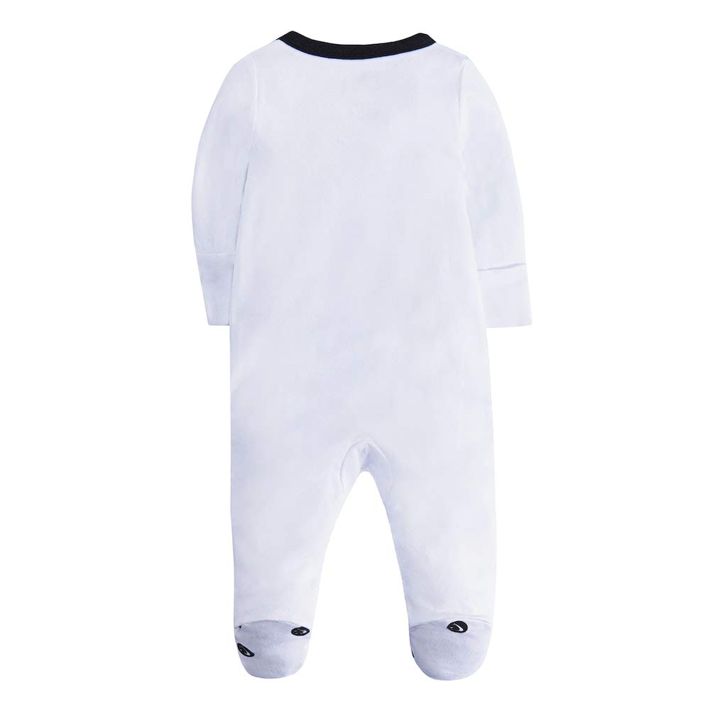 Nike Unisex Baby Graphic Footed Coverall - Soft & Comfortable Sportswear for Infants - Perfect for Playtime, Daycare & Outdoor Activities