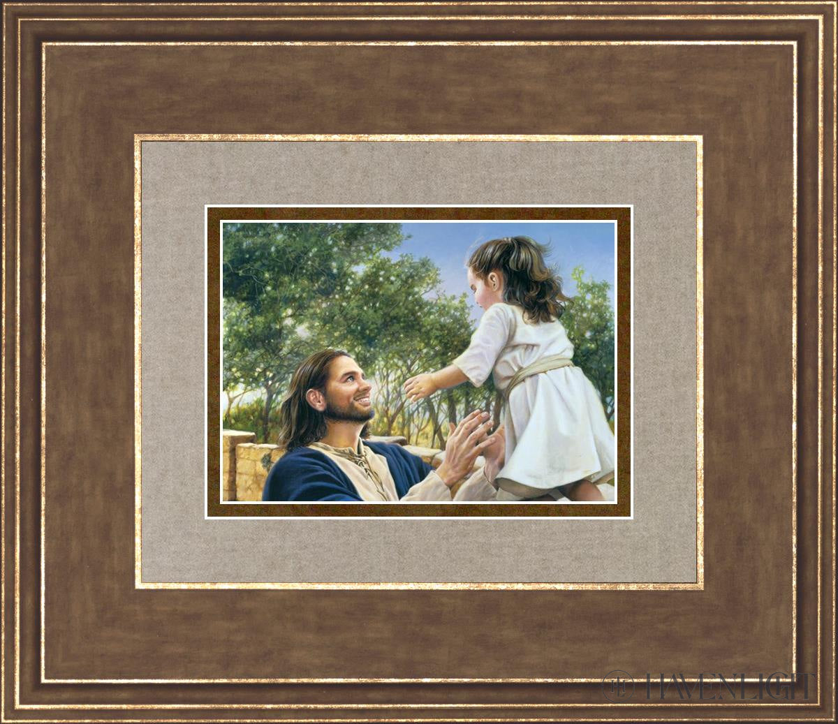 Faith by Liz Lemon Swindle - Inspirational Christian Wall Art for Home & Office Decor - Perfect for Living Rooms, Bedrooms, and Gifts