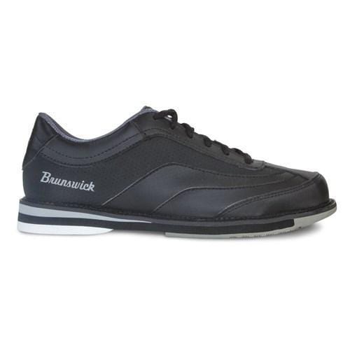 Brunswick Men's Rampage Black Right-Handed Wide Bowling Shoes - Comfortable & Durable for League Play & Casual Bowling