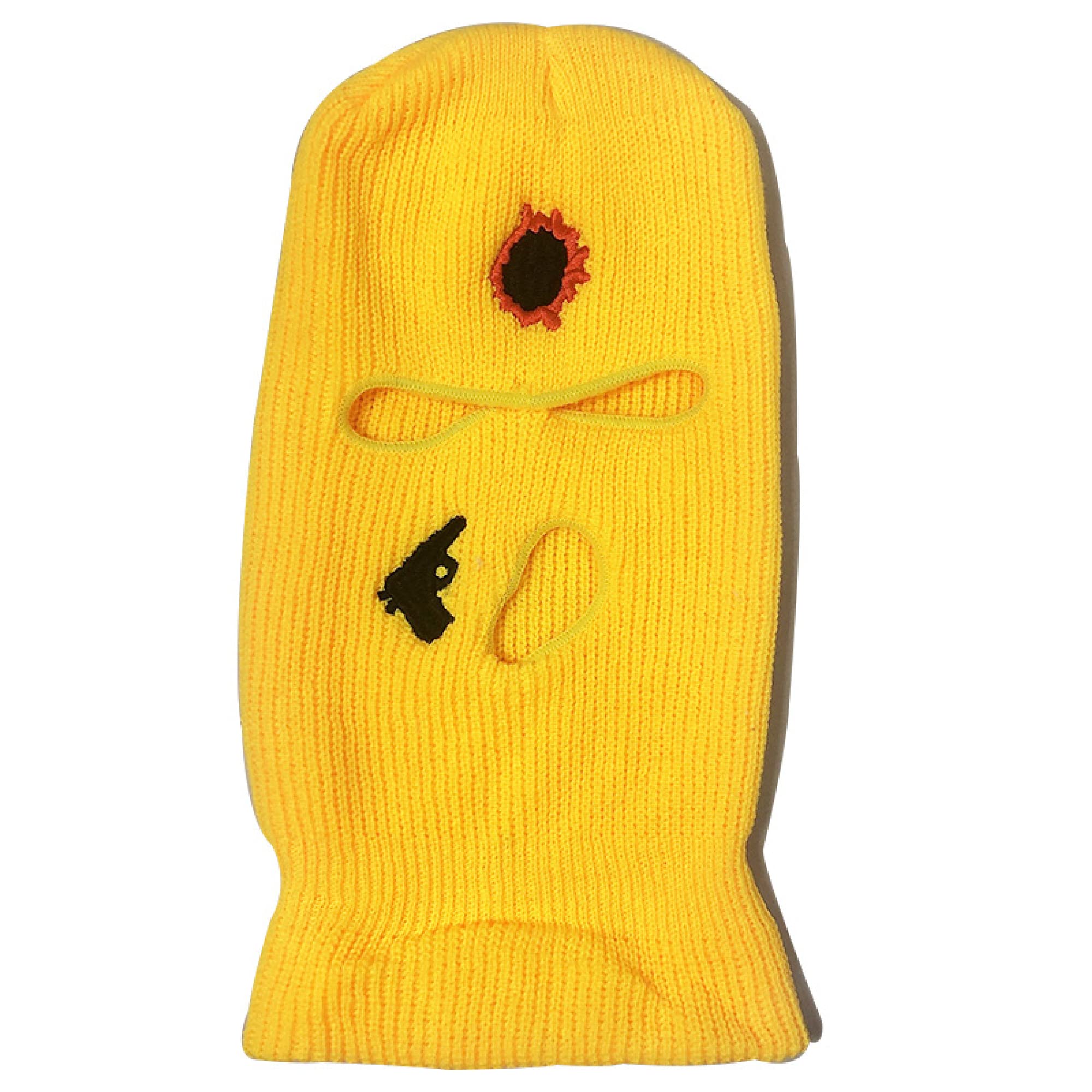 ISWMM 3-Hole Wool Knit Ski Mask - Winter Warm Balaclava for Men & Women - Windproof Face Cover for Skiing, Snowboarding, Cycling & Outdoor Activities