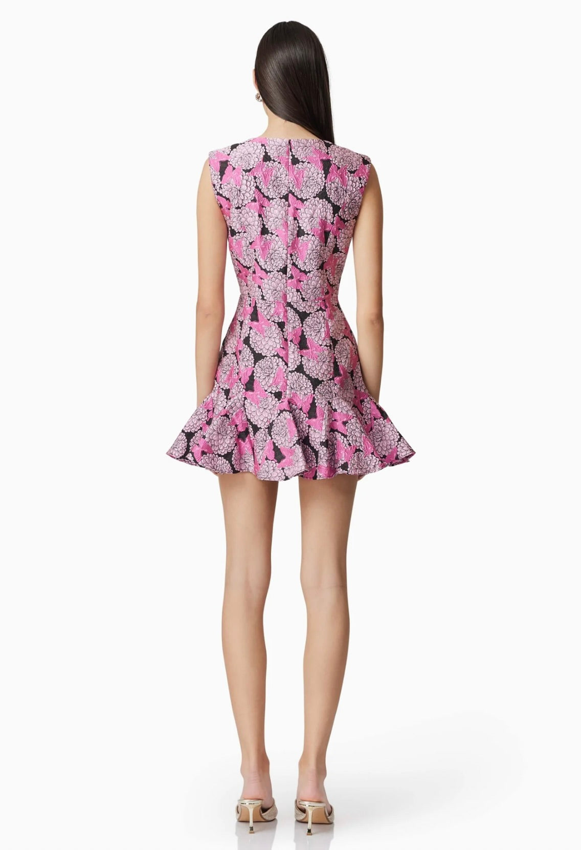 Aimee Women's A-Line Mini Dress in Pink - Flirty & Feminine Summer Party Dress for Date Night & Cocktail Events