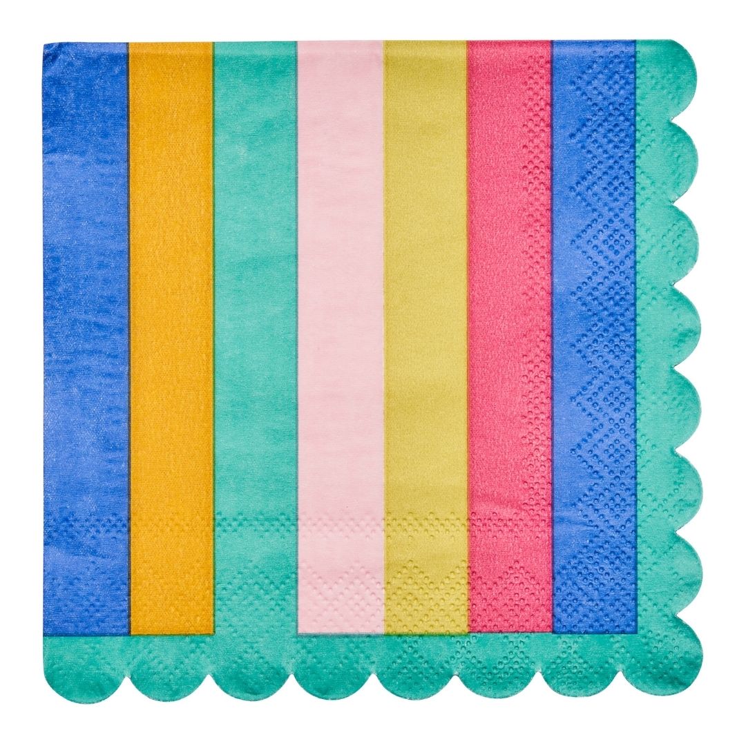 Premium Cocktail Napkins Set of 20 - Elegant Disposable Drink Napkins for Parties, Weddings & Bars - Absorbent 2-Ply Paper Cocktail Napkins for Beverages, Wine & Cocktail Hour