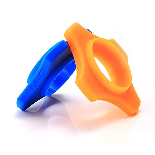 2 Pack Anti-Roll Silicone Ring for Shure SM58 Microphone - Secure Mic Grip, Prevent Rolling - Perfect for Live Performances, Studio Recording & Podcasting