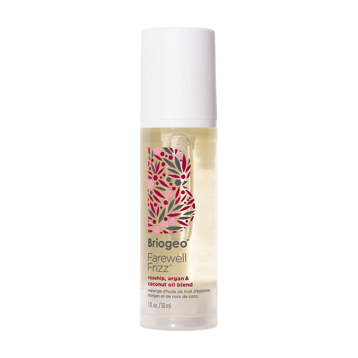 Organic Rosehip, Argan & Coconut Hair Oil for Frizz Control - Nourishing Treatment for Dry, Damaged Hair - Perfect for Daily Hydration & Styling