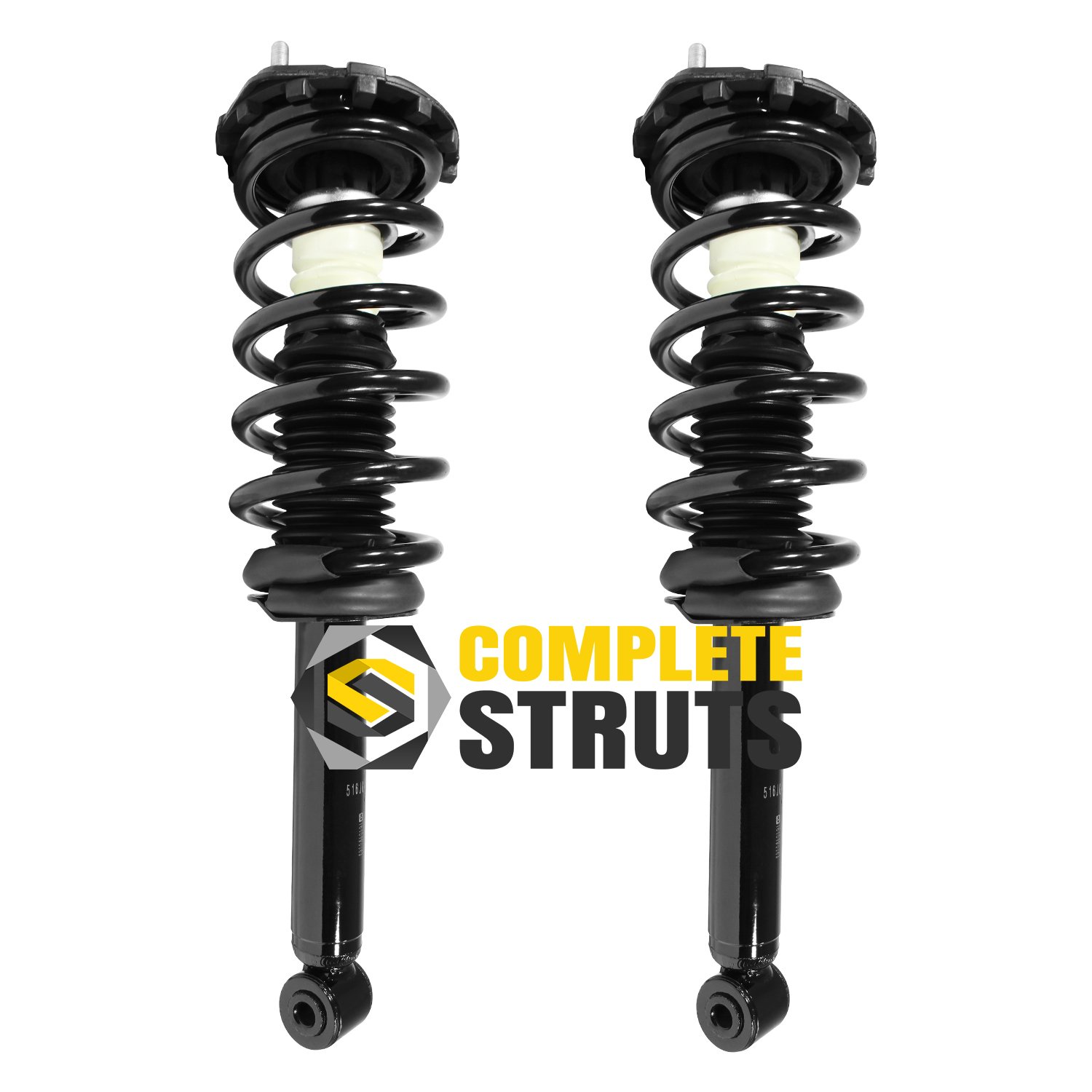 Complete Struts Rear Quick Complete Strut Assemblies with Coil Springs - Replacement for 2002-2004 Infiniti I35 (Set of 2) | Smooth Ride & Enhanced Stability for Daily Commute & Road Trips