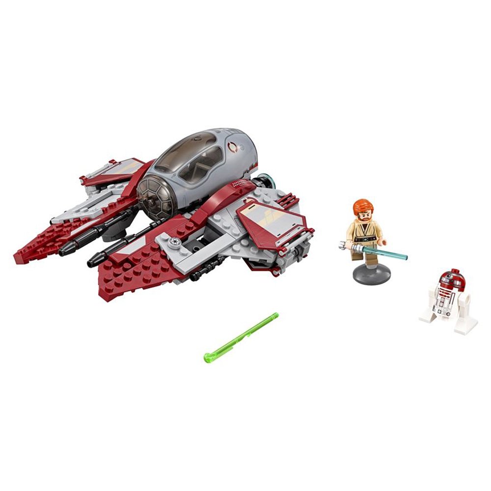 LEGO Star Wars Obi-Wan's Jedi Interceptor 75135 Building Kit (215 Pieces) - Ultimate Collector Series for Kids & Adults | Perfect for Star Wars Fans, Gift Giving & Display Collection