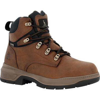 Rocky RKK0458 WorkSmart Composite Toe 6 Inch Work Boots - Lightweight Safety Shoes for Construction, Warehouse & Outdoor Work - ASTM F2413 Certified