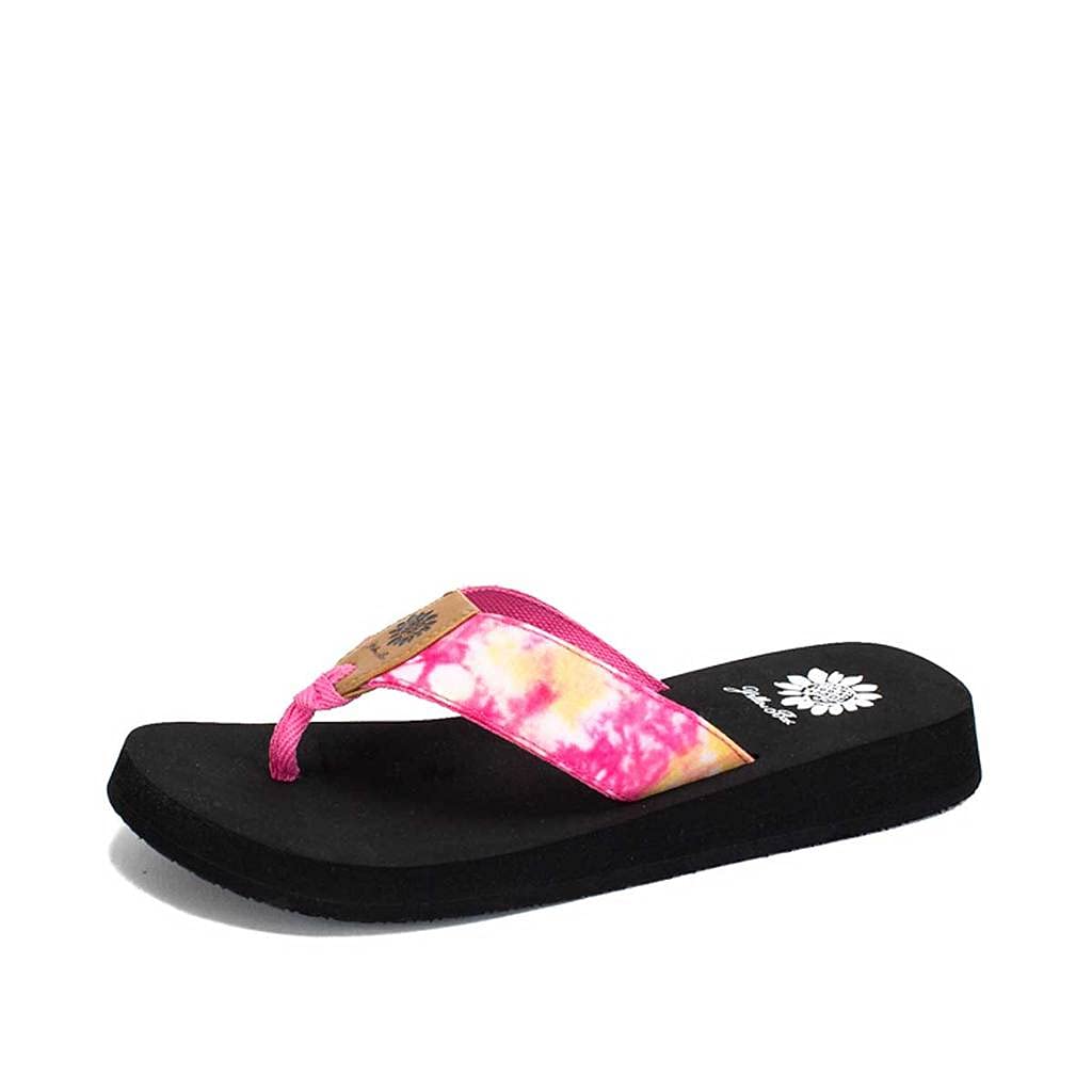 Yellow Box Falit Women's Comfortable Summer Sandals - Casual Beach Flip Flops for Outdoor Walking, Vacation & Poolside Relaxation