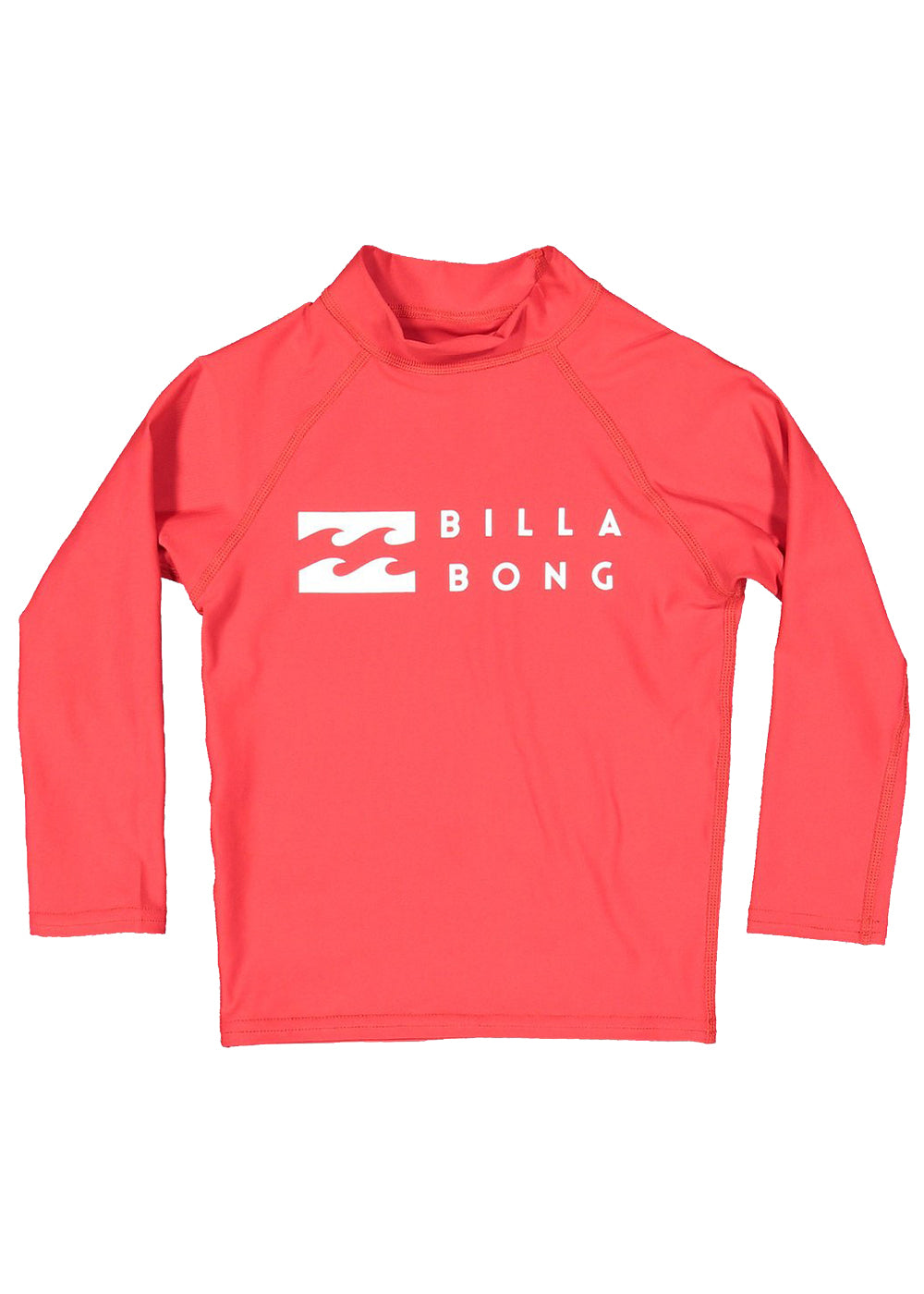 Billabong Groms Unions Relaxed Fit Long Sleeve Rash Guard UPF 50+ Sun Protection for Kids - Boys & Girls Swim Shirt for Surfing, Swimming, Beach & Outdoor Activities