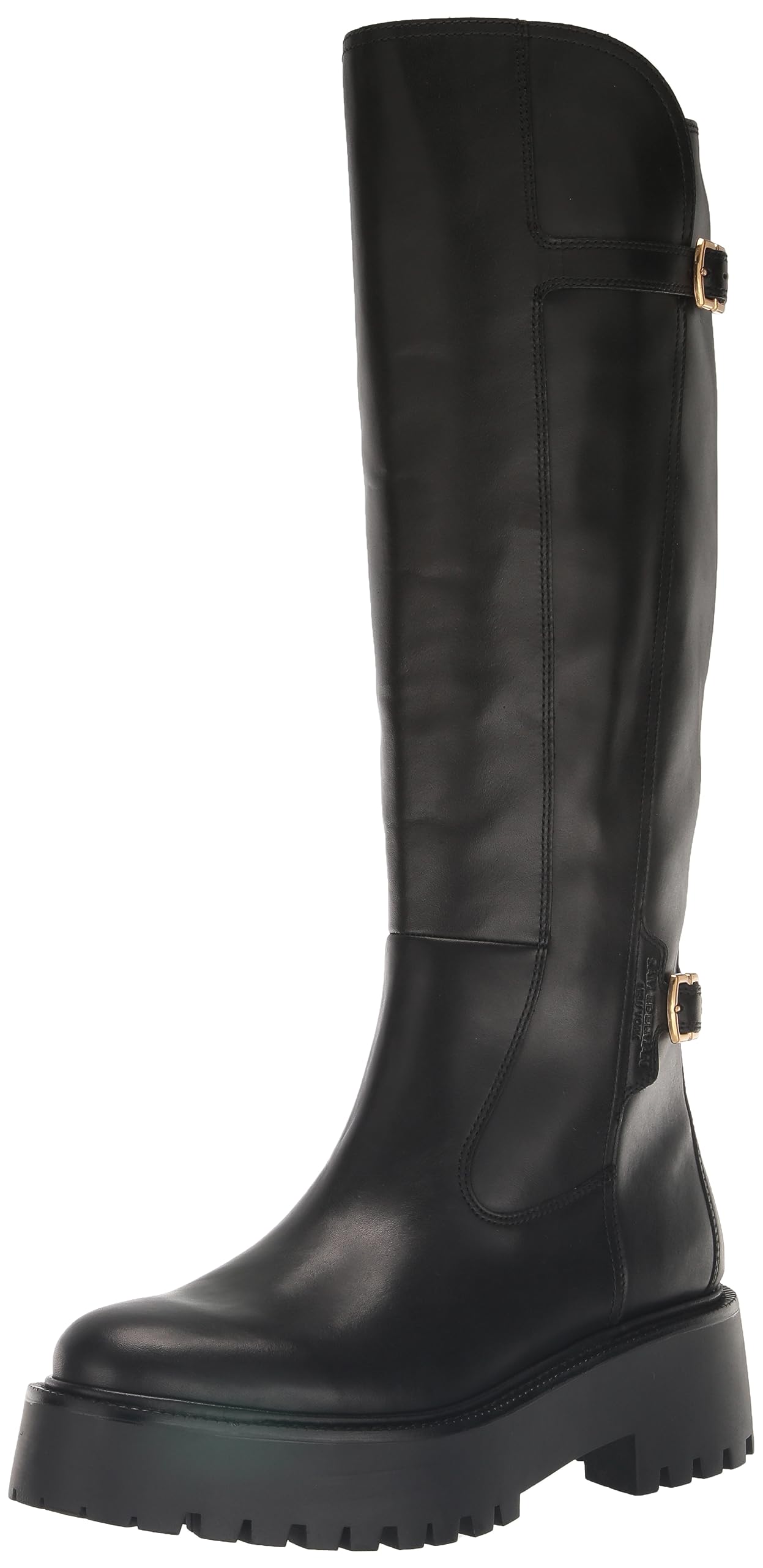Sam Edelman Women's Elayna Tall Boot - Stylish Knee-High Leather Boots for Women, Comfortable & Fashionable - Perfect for Fall, Winter, Office & Casual Outfits