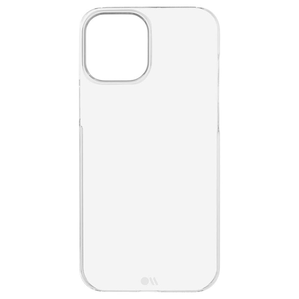 Case-Mate Barely There Ultra Slim Clear Case for iPhone 12 & iPhone 12 Pro (6.1 inch, 5G Compatible) - Perfect for Everyday Protection & Showcasing Your Phone Design