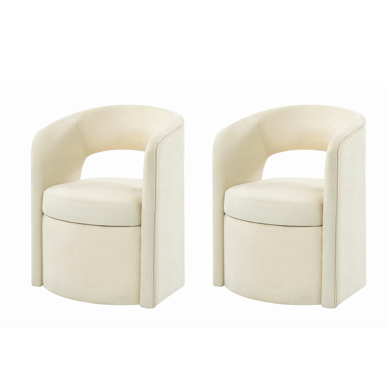 Modern Dining Chair with Storage - Wright Versatile Design for Kitchen, Dining Room & Office - Space-Saving & Stylish Seating Solution