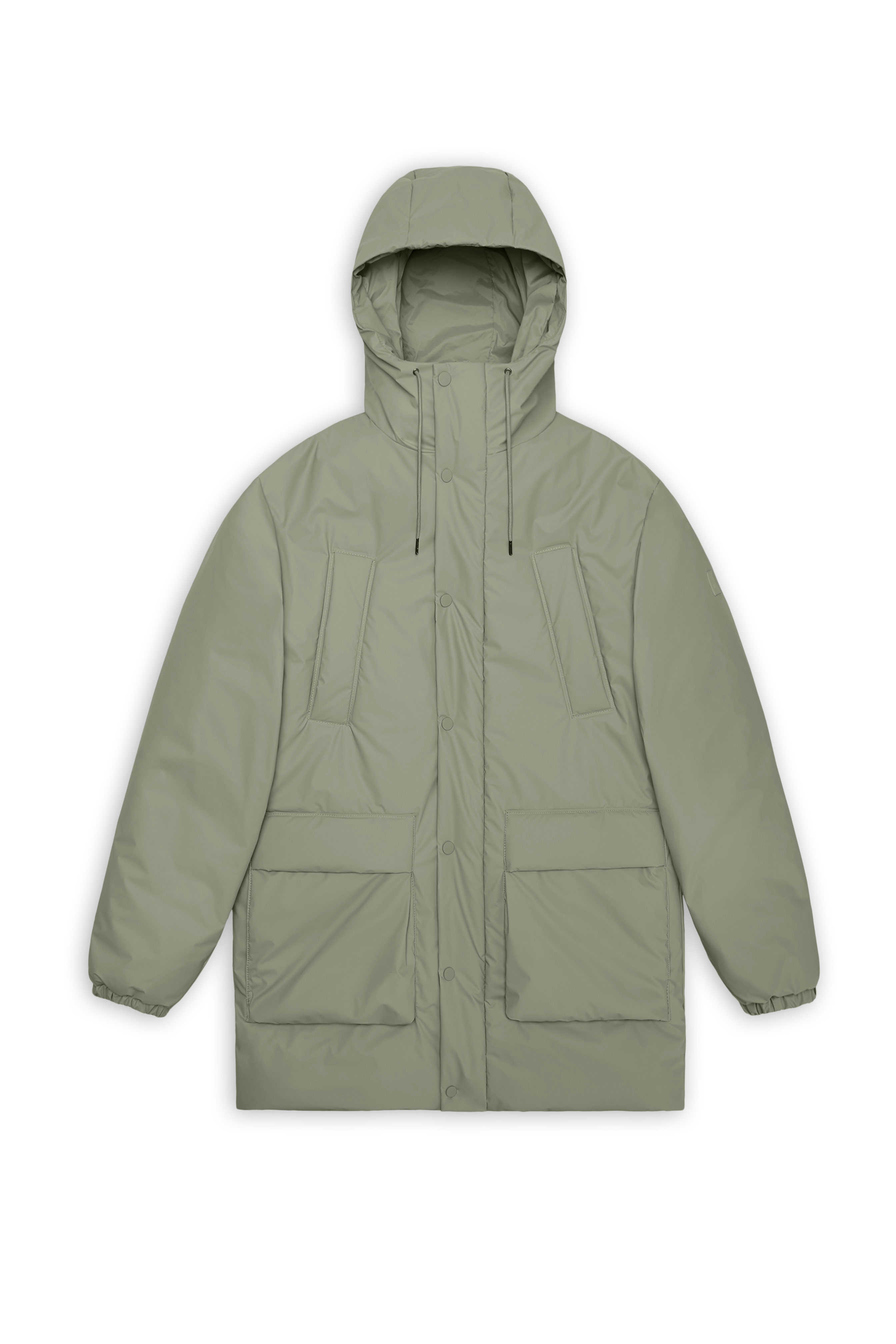 Lohja Men's Long Insulated Cargo Jacket - Waterproof Winter Coat for Outdoor Work & Hiking | Heavy Duty Workwear with Multiple Pockets
