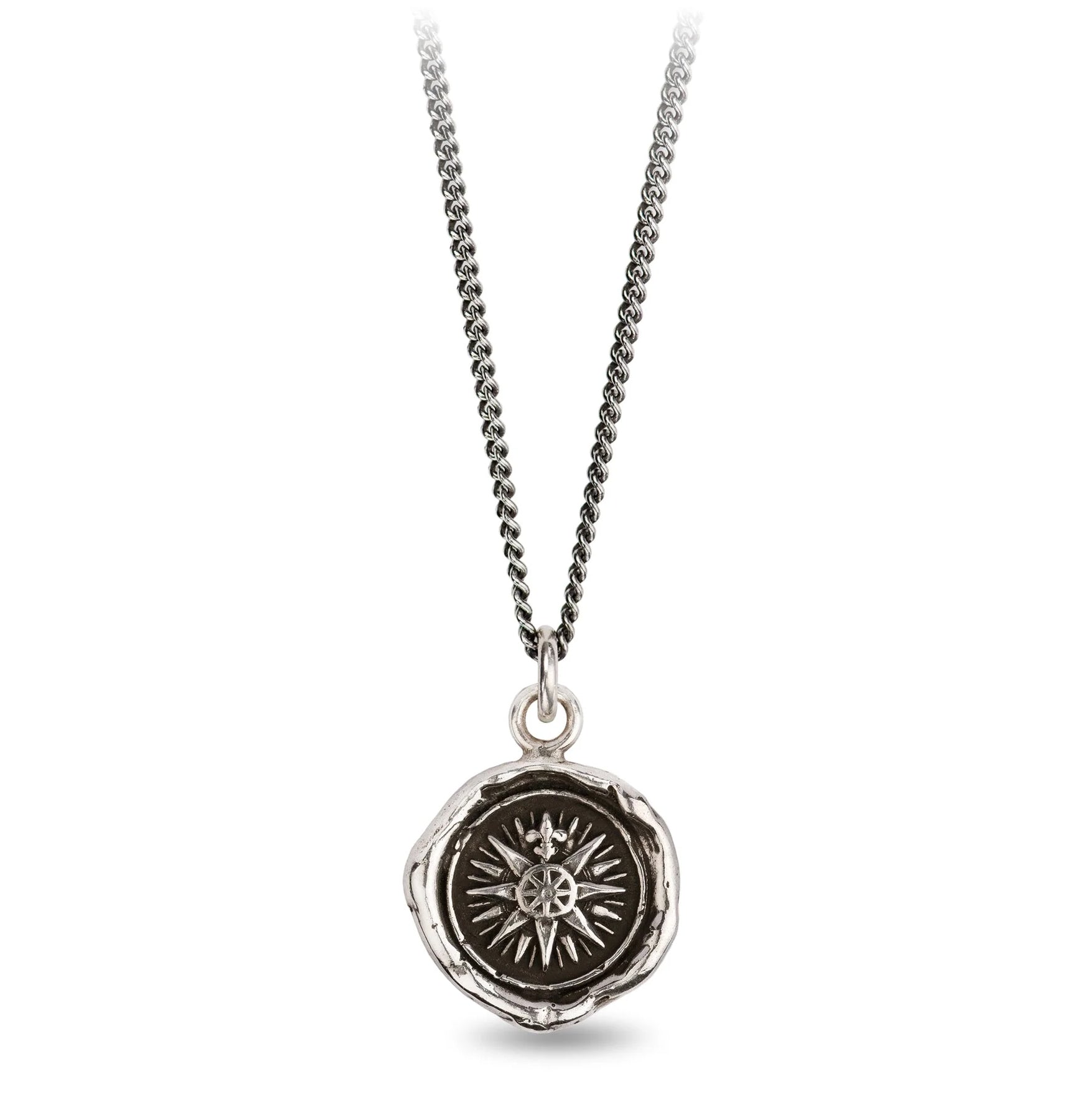 925 Sterling Silver Direction Pendant Necklace for Women - Perfect for Gifts, Spiritual Protection & Everyday Wear