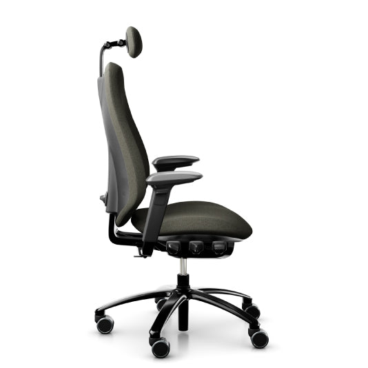 Ergonomic Adjustable Mid Back Task Chair RH Mereo 300 - Home Office Desk Chair with Lumbar Support for Comfortable Working & Studying