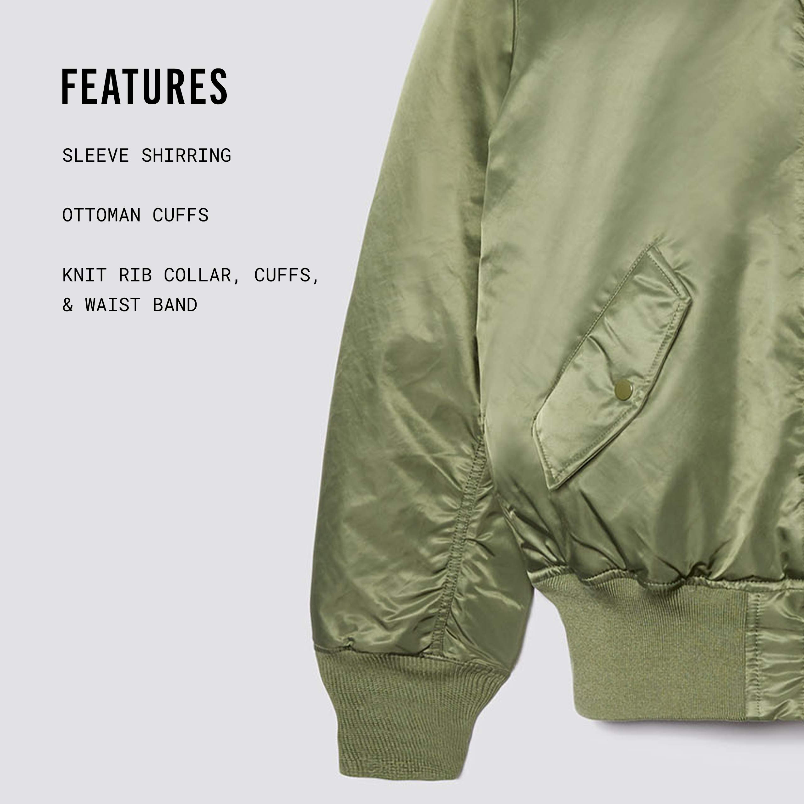 Alpha Industries MA-1 Bomber Flight Jacket - Men's Military Style Aviator Jacket for Pilots & Fashion - Perfect for Casual Wear, Outdoor Adventures & Street Style