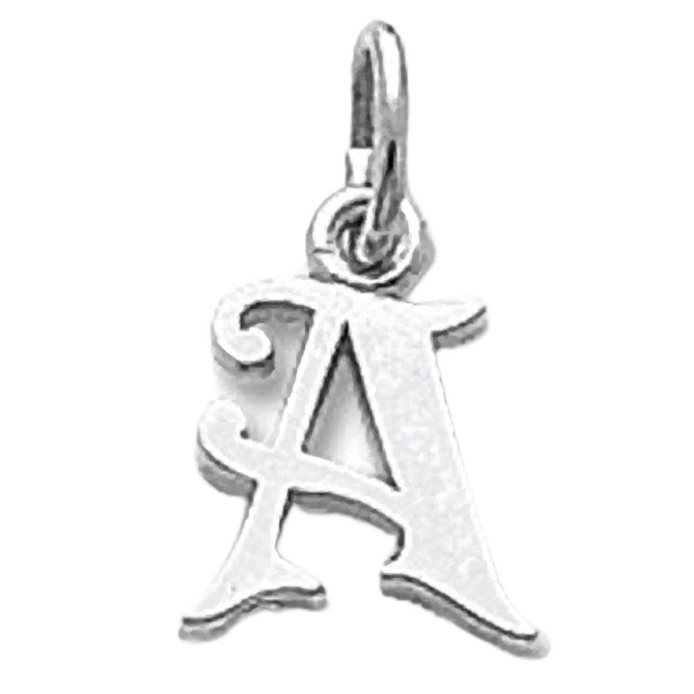 Initial A Charm - Personalized Letter A Pendant for Bracelets & Necklaces - Perfect for Gifts, Jewelry Making, and Custom Accessories