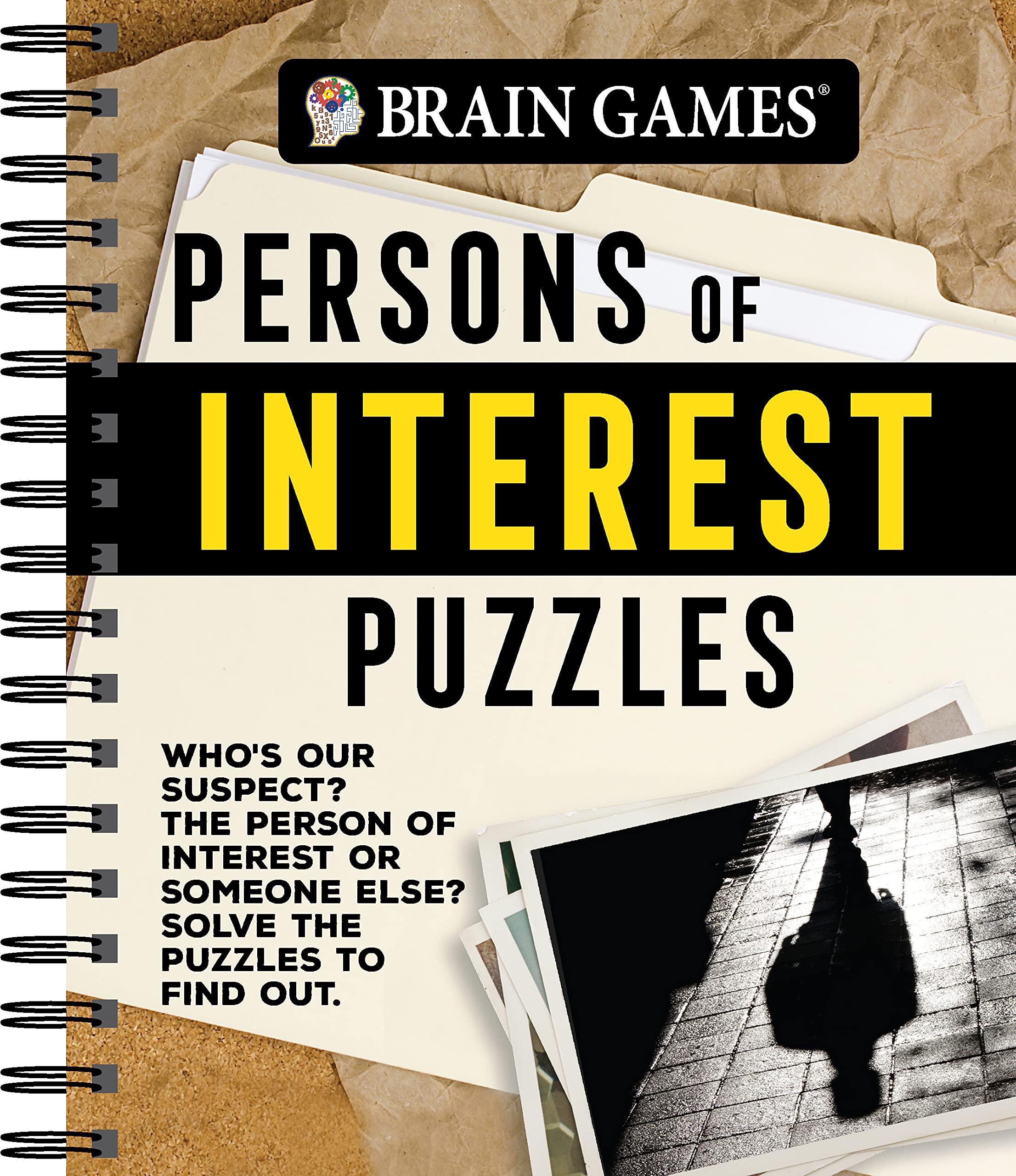 Brain Games - Persons of Interest Puzzles | Fun Logic & Memory Challenges for Adults & Teens | Perfect for Family Game Nights & Mental Exercise