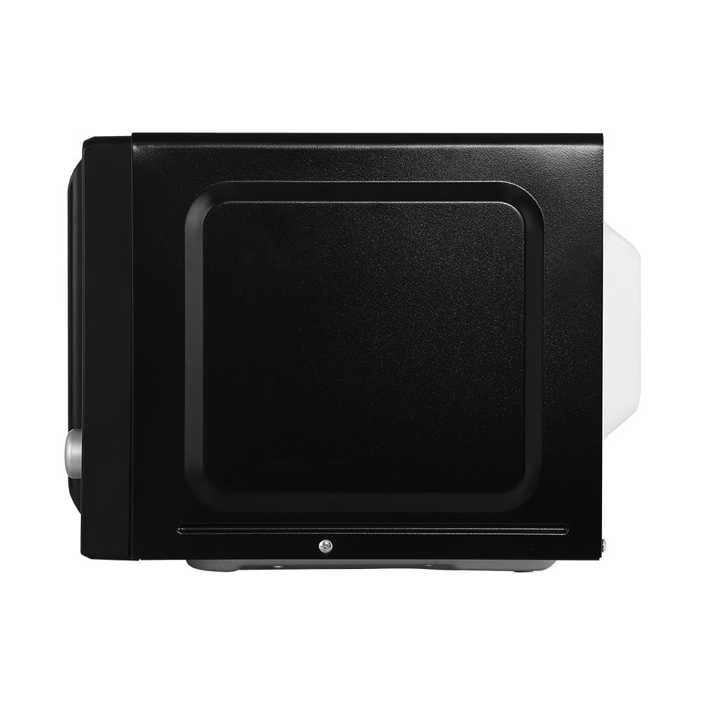 Comfee 20L 700W Black Microwave Oven for Kitchen - Compact Countertop Microwave with 10 Power Levels, Child Lock & Auto Menu - Perfect for Small Spaces, Dorms, Offices & Home Cooking