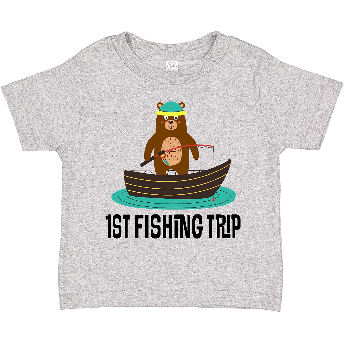 1st Fishing Trip Toddler T-Shirt - Cute Baby Boy Fishing Outfit - Soft Cotton Kids T-Shirt for Fishing Adventures & Outdoor Activities