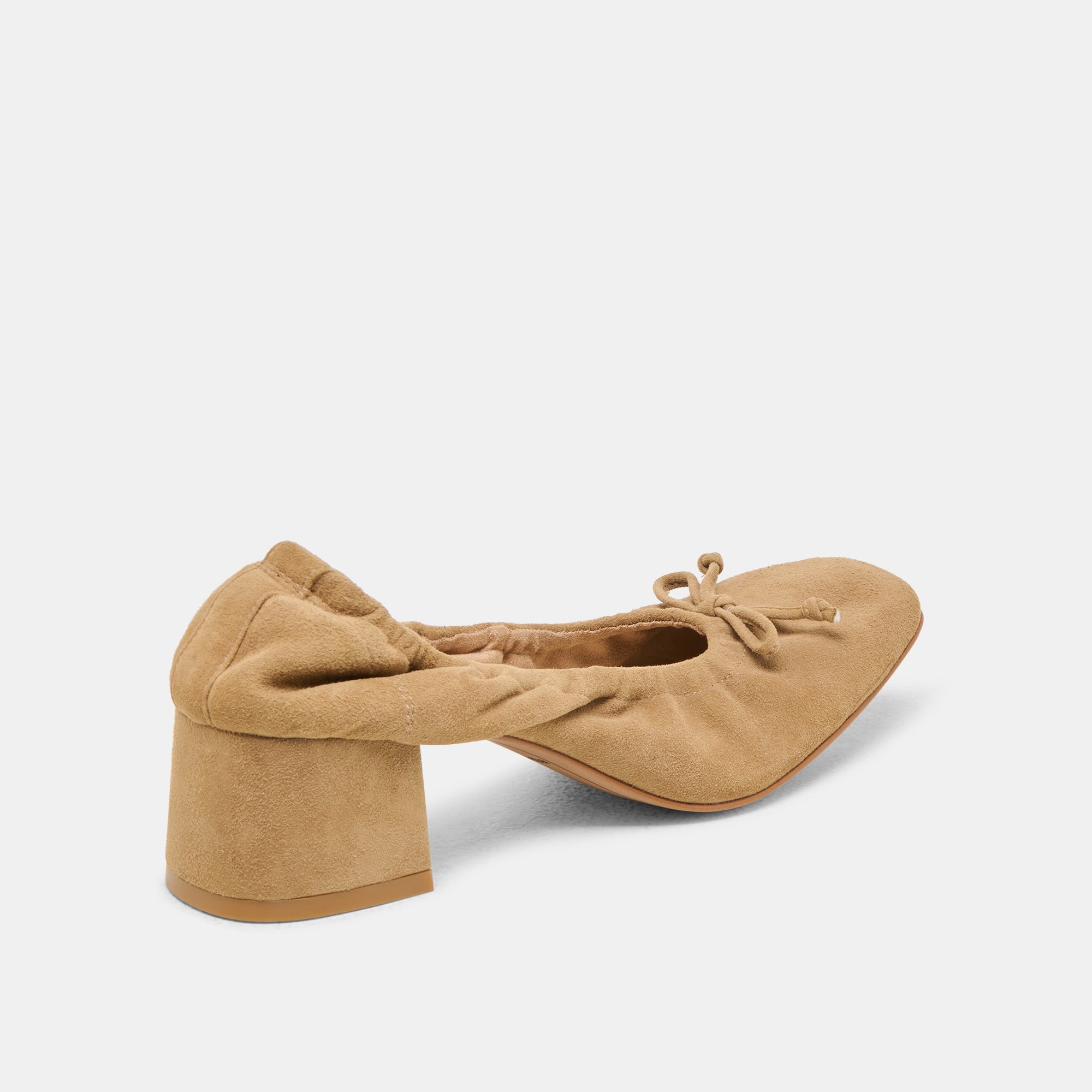 KARMIN Women's High Heels - DK Taupe Suede Pumps for Office, Party & Evening Wear - Comfortable Dress Shoes for Women