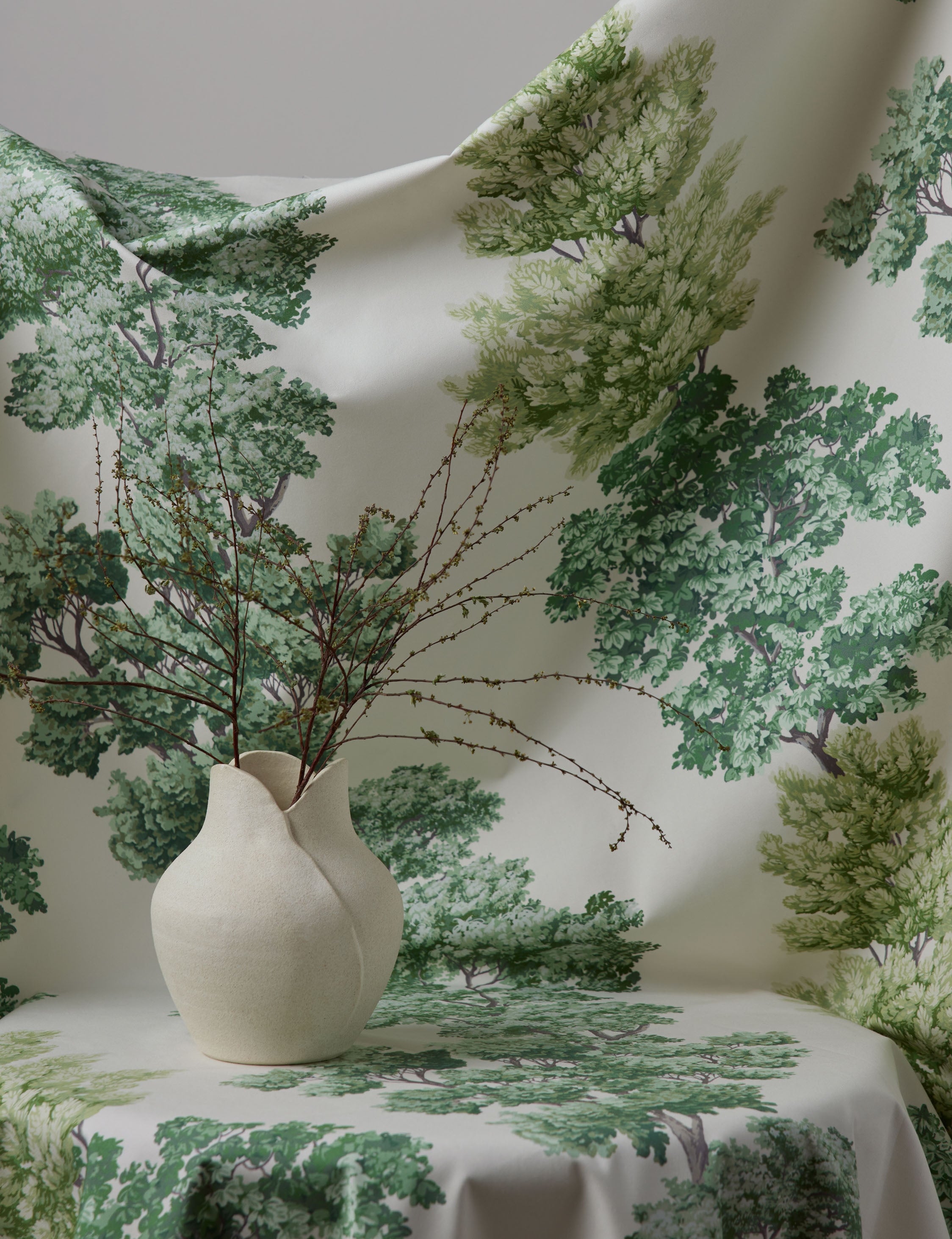 Scalamandré Central Park Cotton Fabric - Premium Upholstery & Home Decor Material for Sofas, Curtains & DIY Projects