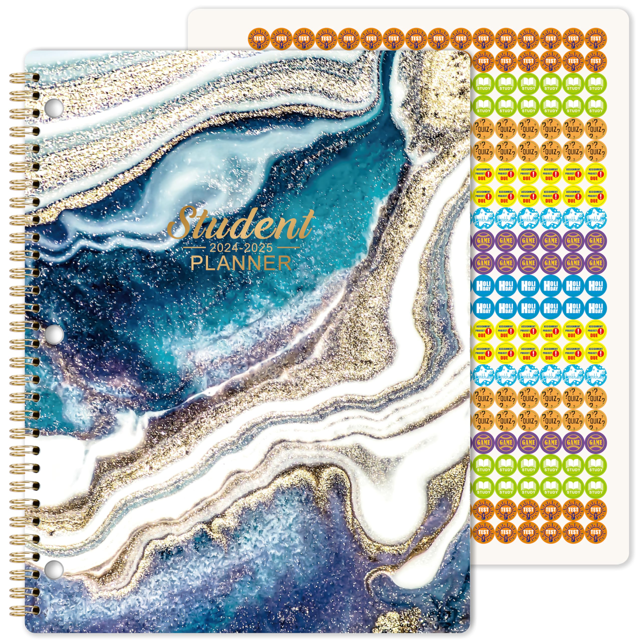 2024-2025 Student Planner - July 2024 to June 2025 Academic Year Weekly & Monthly Organizer, 11