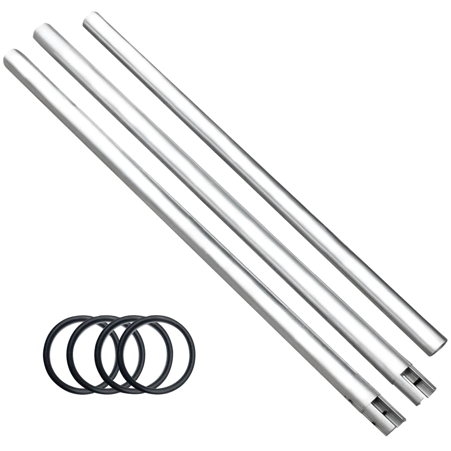 3m (9.8ft) Adjustable Metal Crossbar Tube - Heavy Duty Support for Manual & Motorized Backdrop Stands | Perfect for Photography Studios, Stage Backdrops, and Exhibition Displays