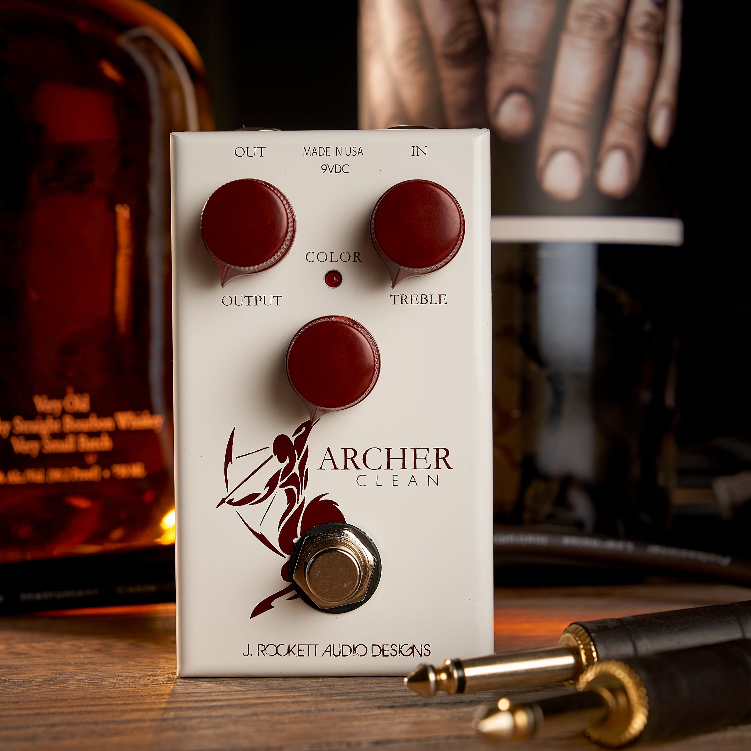 Tour Series Archer Clean Boost Guitar Effects Pedal - Premium Guitar Pedal for Enhanced Tone & Sustain - Perfect for Live Performances & Studio Recording