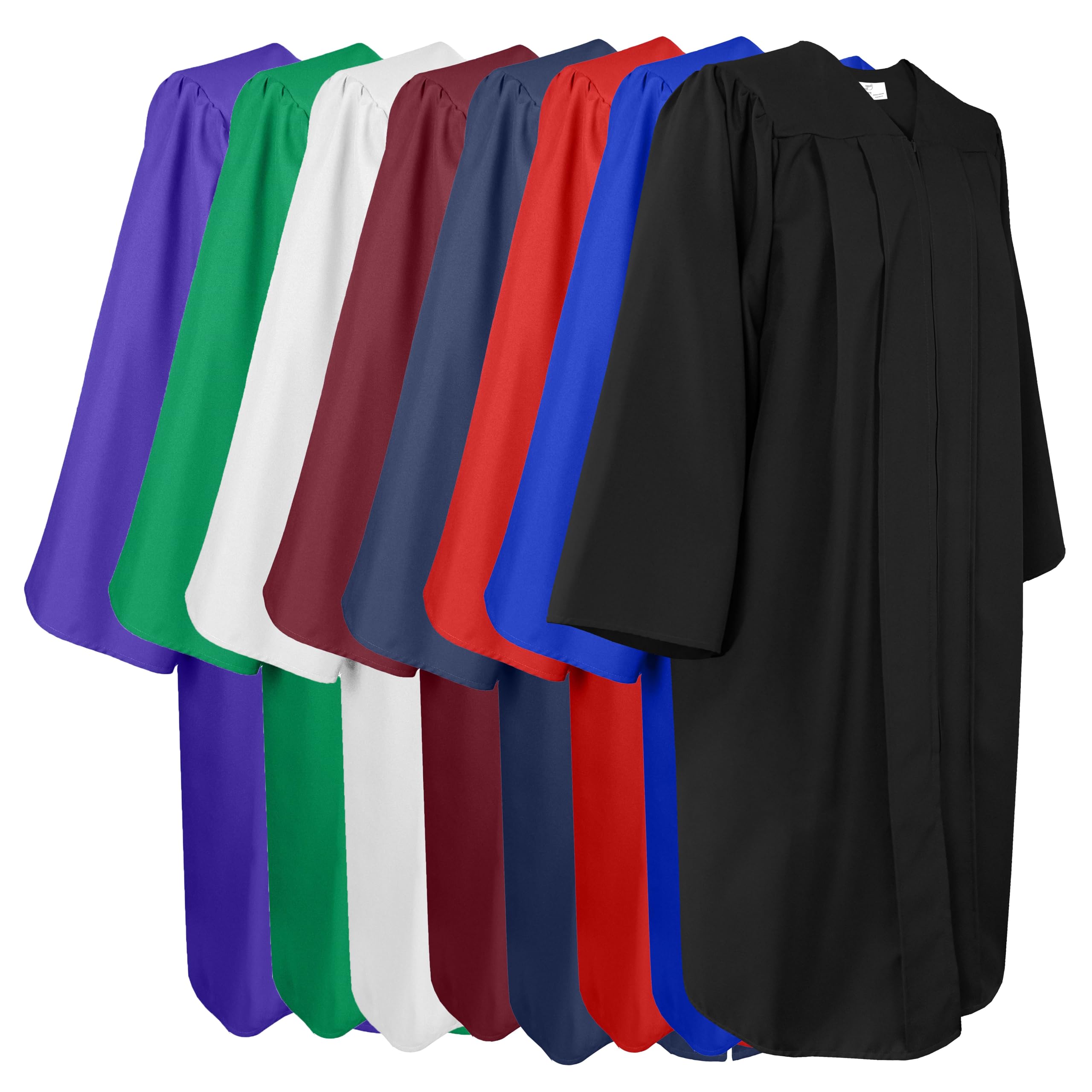 Custom Graduation Gown & Cap Set with Tassel, Diploma Cover, Stole & Honor Cord - Class of 2024 & 2025 - Perfect for High School & College Commencement Ceremonies