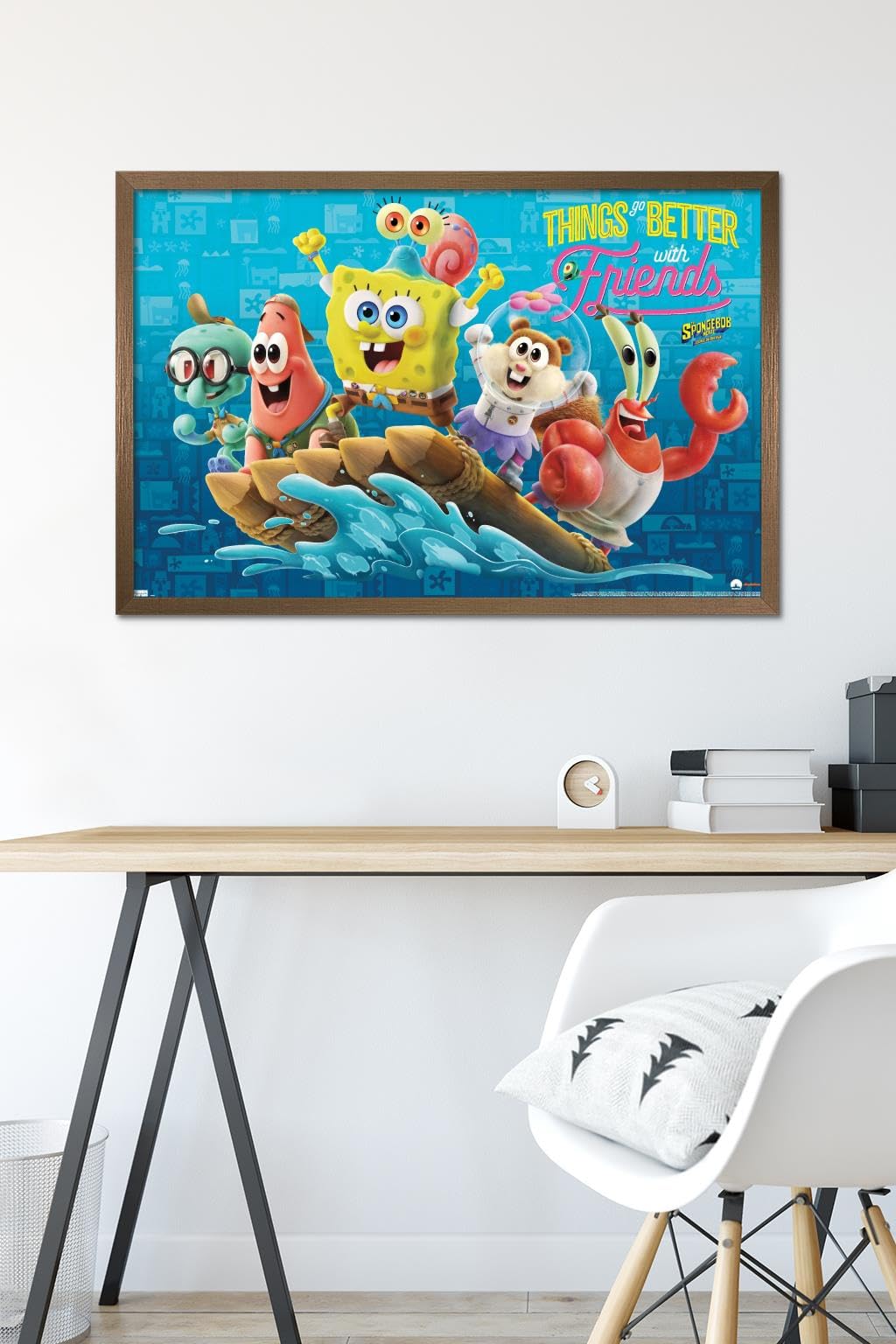 Trends International The SpongeBob Movie: Sponge On The Run - Premium Friends Wall Poster 22.375