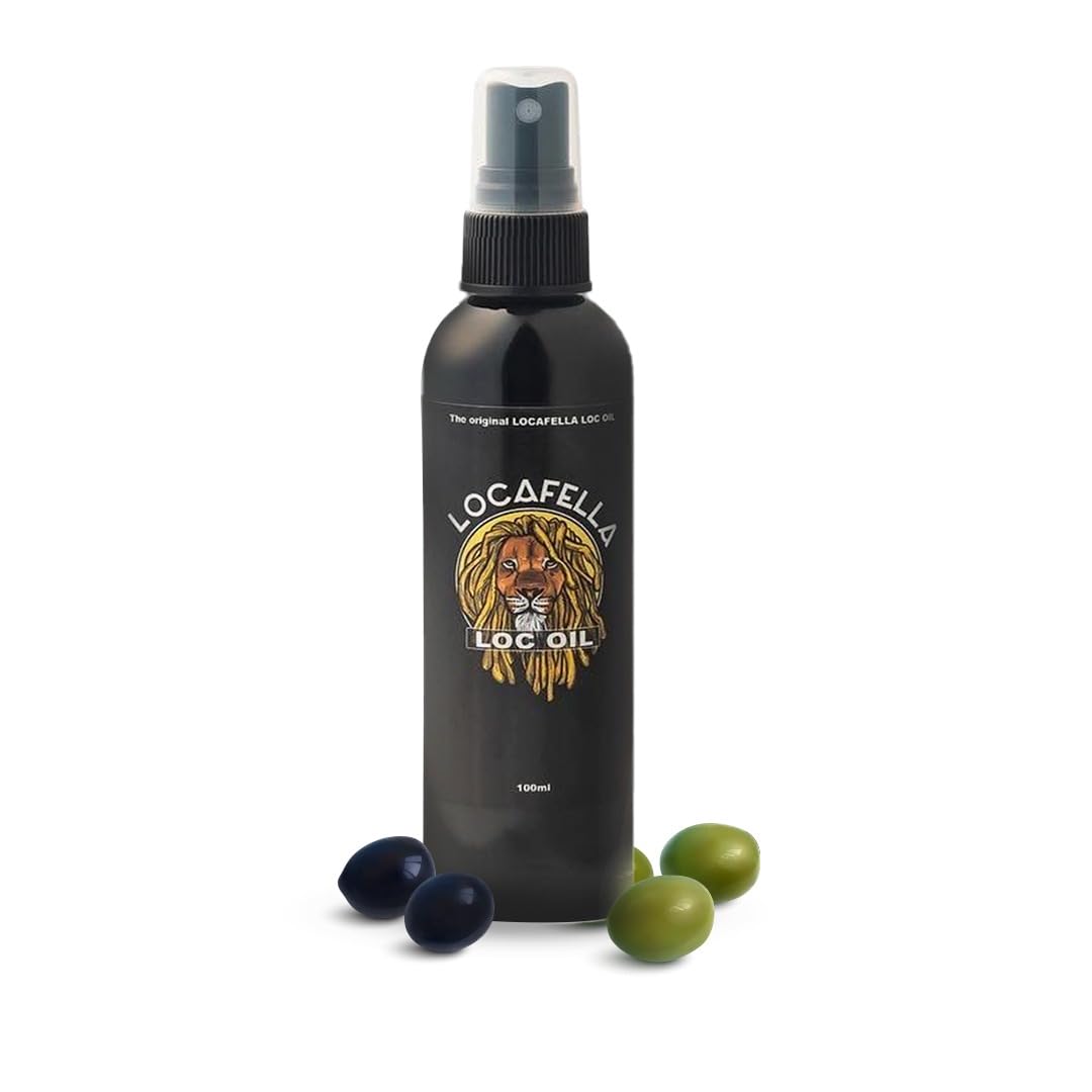 Premium Locafella Hair Growth Oil for Dreadlocks & Natural Hair - Moisturizing Scalp Treatment with Shine Enhancer for Braids, Faux Locs, Twists & Sisterlocs | Daily Hair Care Solution for Stronger, Healthier Locks