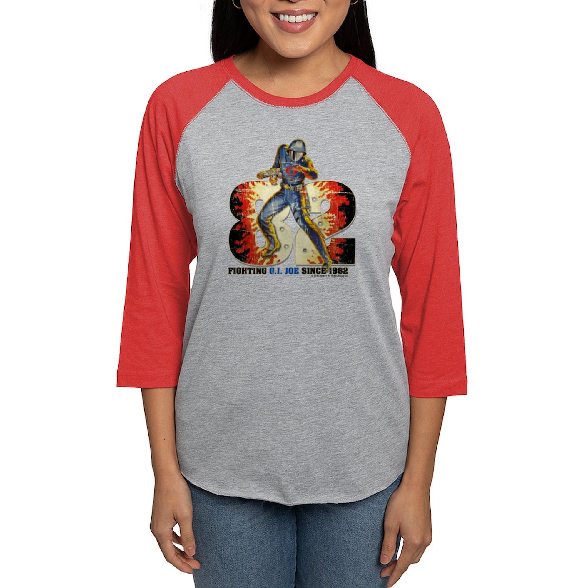 G.I. Joe Cobra Commander Women's Baseball Tee - Vintage Graphic T-Shirt for Casual Wear & Fan Merchandise | Perfect for Everyday Outfits, Cosplay & Comic Conventions